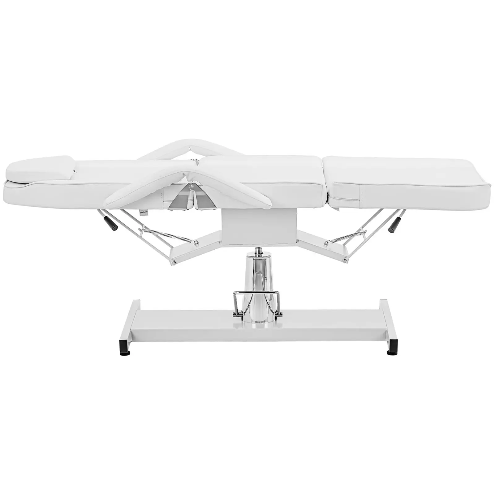Kosmetické lehátko - 180 x 58 x 67 - 78 cm - 200 kg - bílá (Maximální výška: 78 cm)