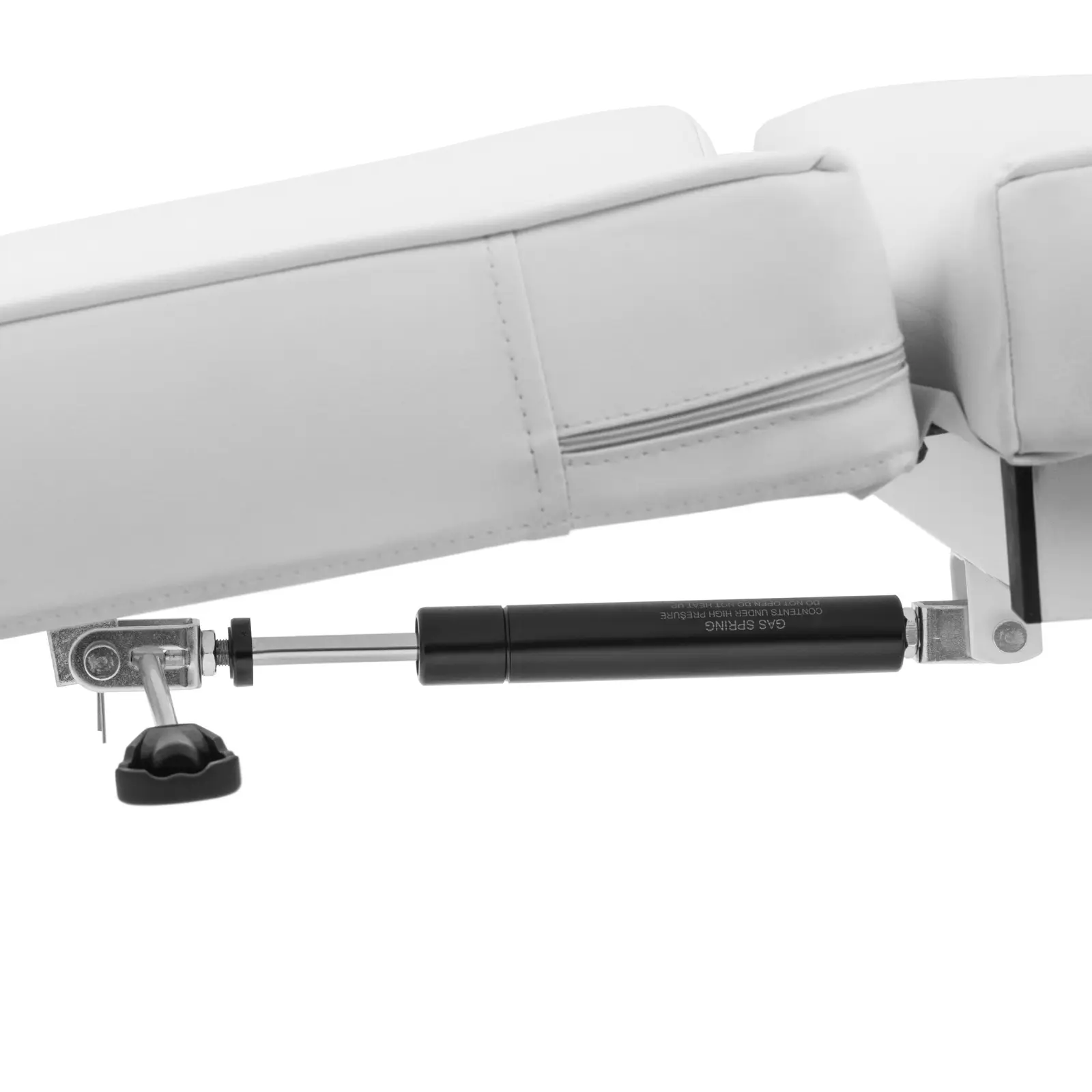 Kosmetické lehátko - 180 x 58 x 54 - 66 cm - 180 x 58 x 54 - 66 cm - 200 kg - bílá (Maximální výška: 66 cm)