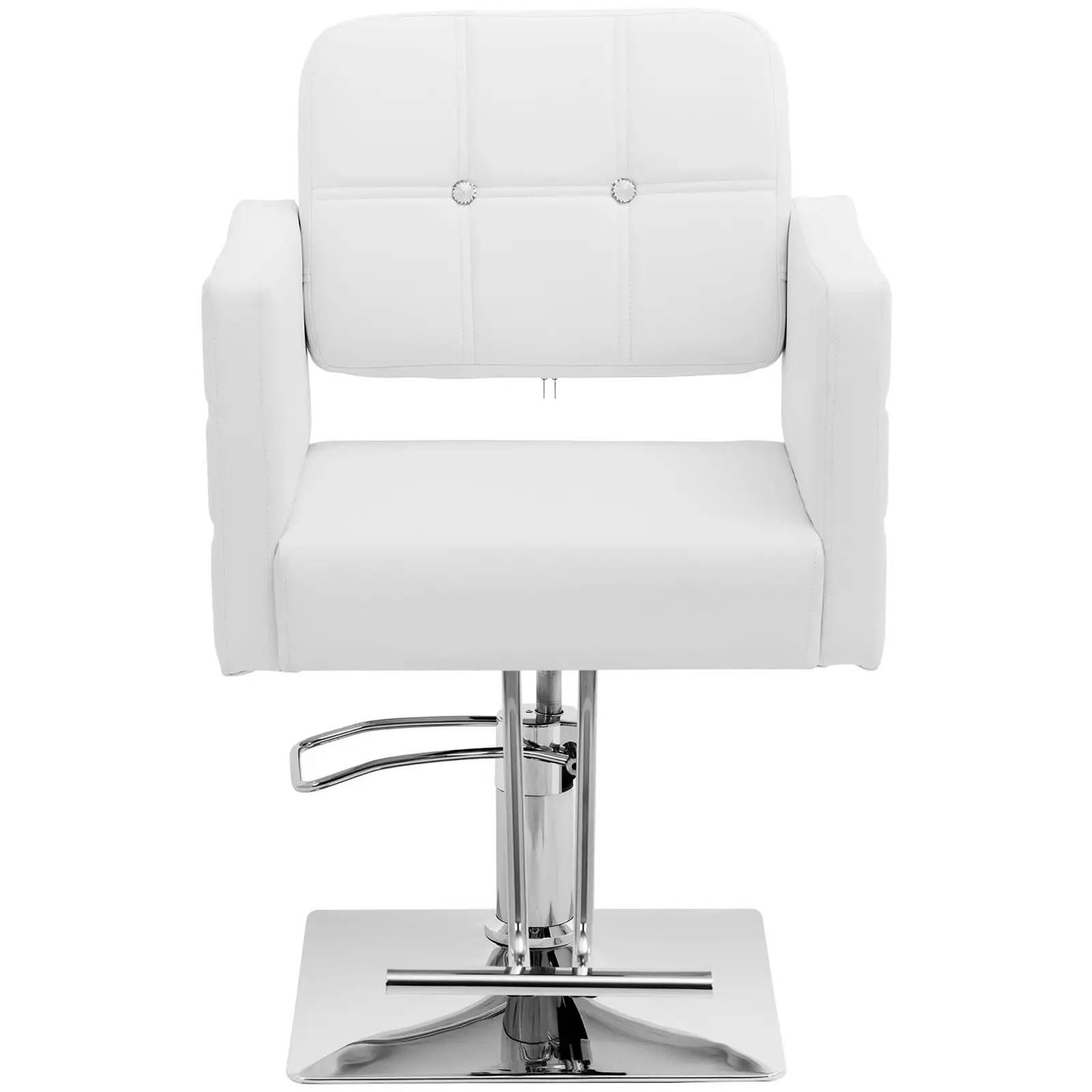 Cottam Salon Chair with Footrest - seat height 45 - 55 cm - 150 kg - white