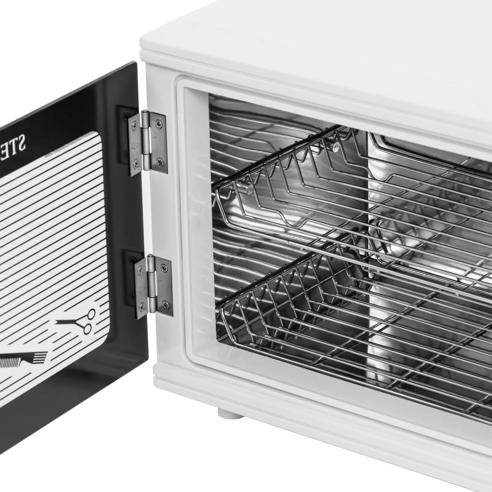 UV sterilizátor - 8 l - komora z ušlechtilé oceli - časovač (Objem: 8 l)