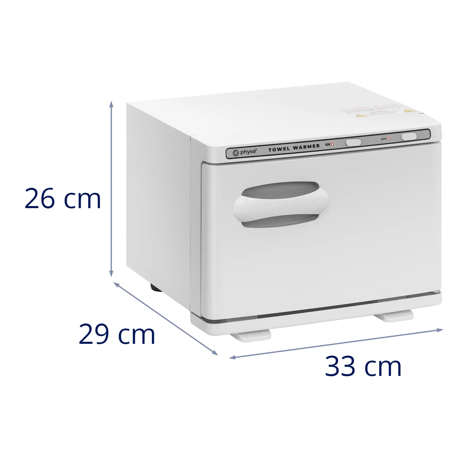 Ohřívač ručníků - s UV sterilizací - 80 °C - 161 W - 6 l (Materiál: Plast ABS)