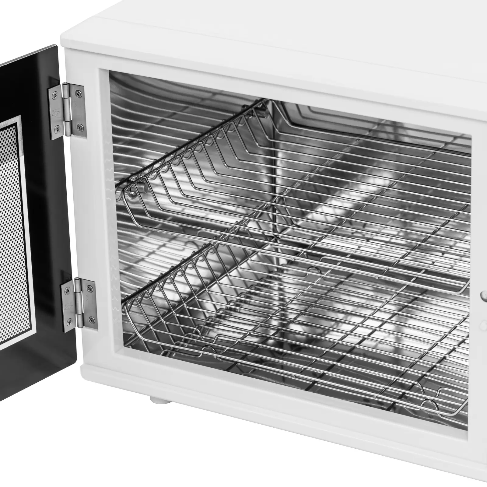 Ohřívač ručníků - s UV sterilizací - 30–70 °C - 164 W - 15 l (Napájecí kabel: 1 m)