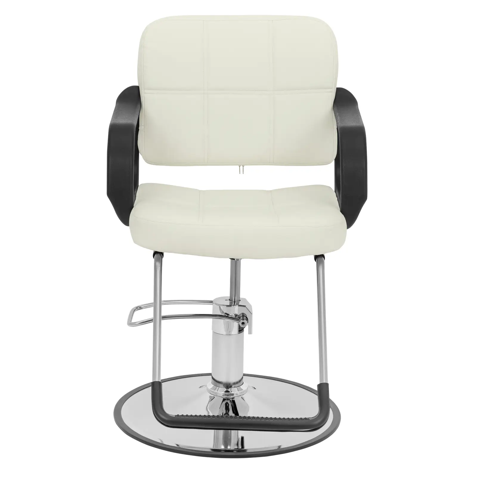 Fauteuil de coiffeur Epsom avec repose-pieds - hauteur d'assise 50 - 64 cm - 170 kg - Beige