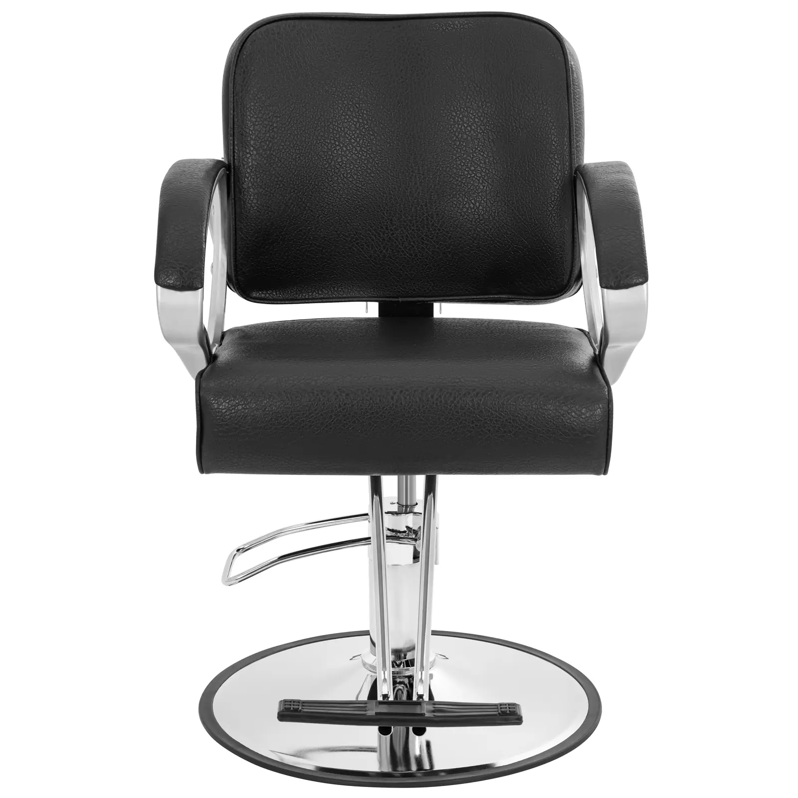 Sillón de peluquería HOVE con reposapiés - altura del asiento 50 - 60 cm - 180 kg - negro