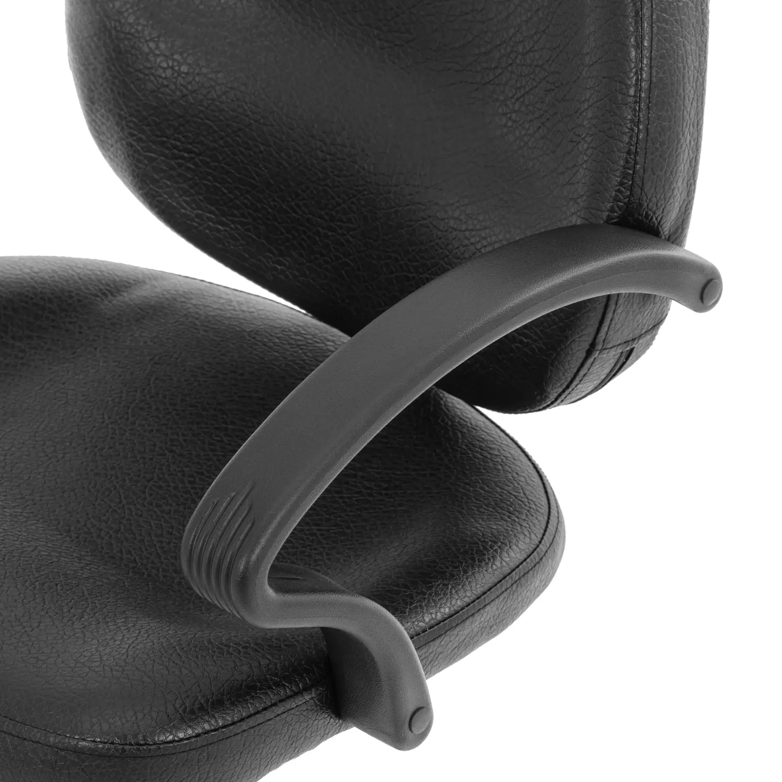 Sillón de peluquería Grays con reposapiés - altura del asiento 53 - 64 cm - 160 kg - negro