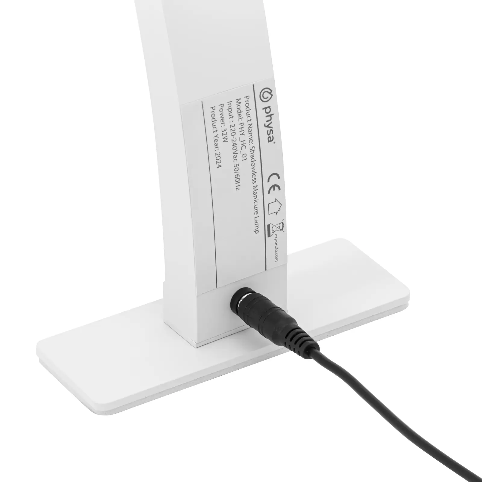 LED lampa na nehty - denní bílá (6 000 K) - 1 700 lm - bez stínů (Lumen: 1700)