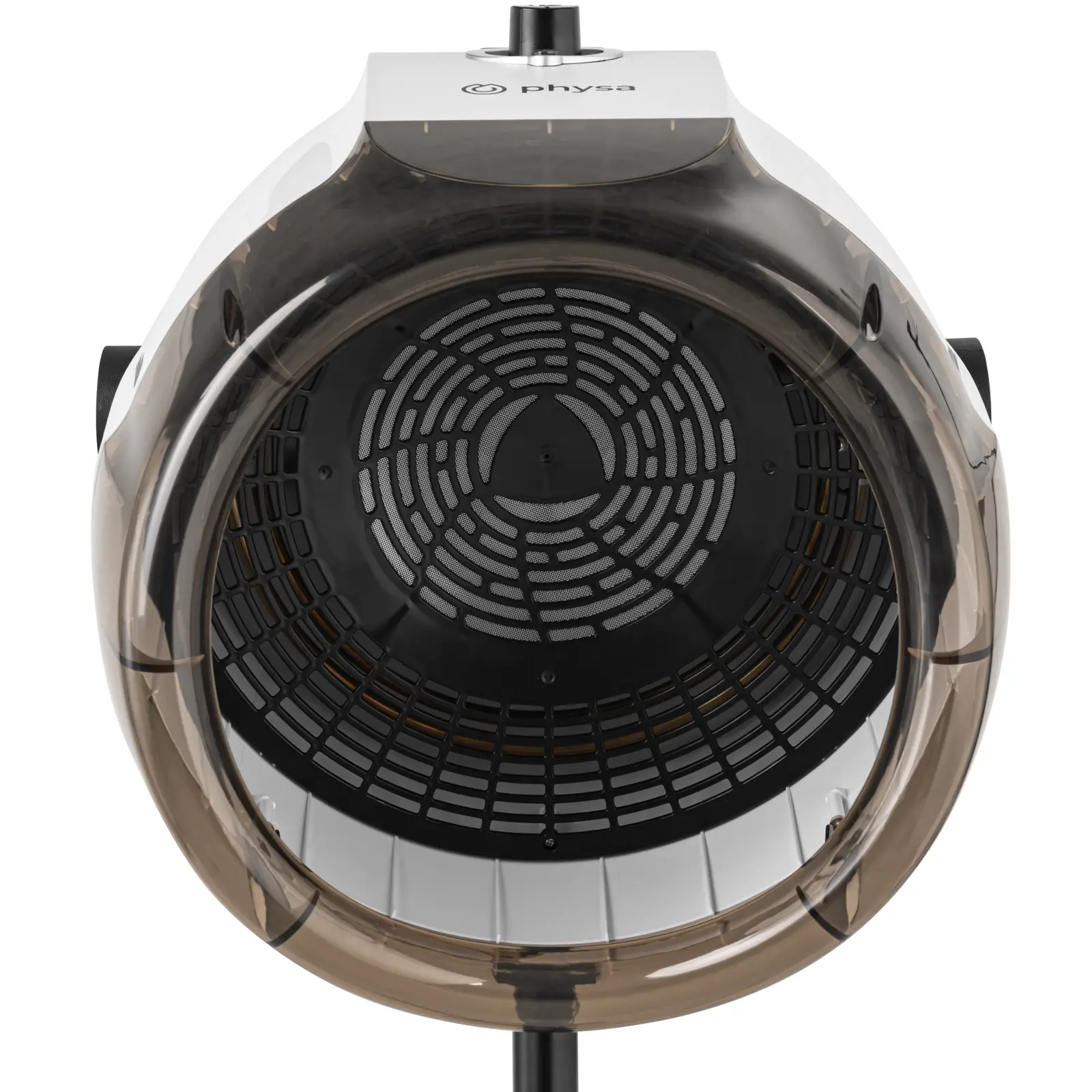 Casque sèche-cheveux - Fonction ionique - sur pied - 1 000 W - Bleu / blanc - 70 °C (Minuterie: Oui)