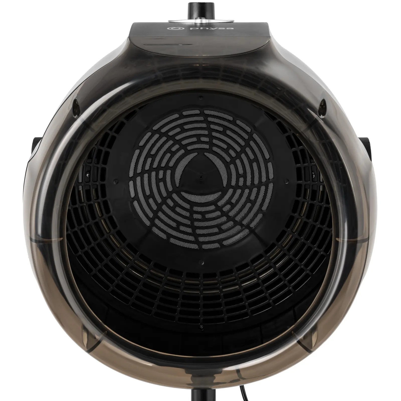 Vysoušeč vlasů - s ionizací a stativem - 1 000 W - černý - 70 °C (Časovač: Ano)