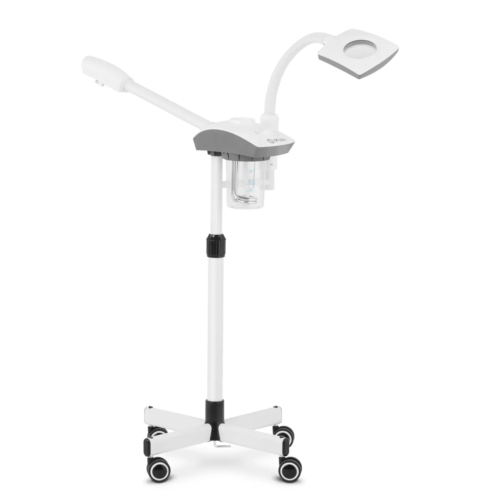 Aparat de aburi pentru față - cu lampă de mărire și funcție de aromaterapie - 750 + 9.5 W - 700 ml