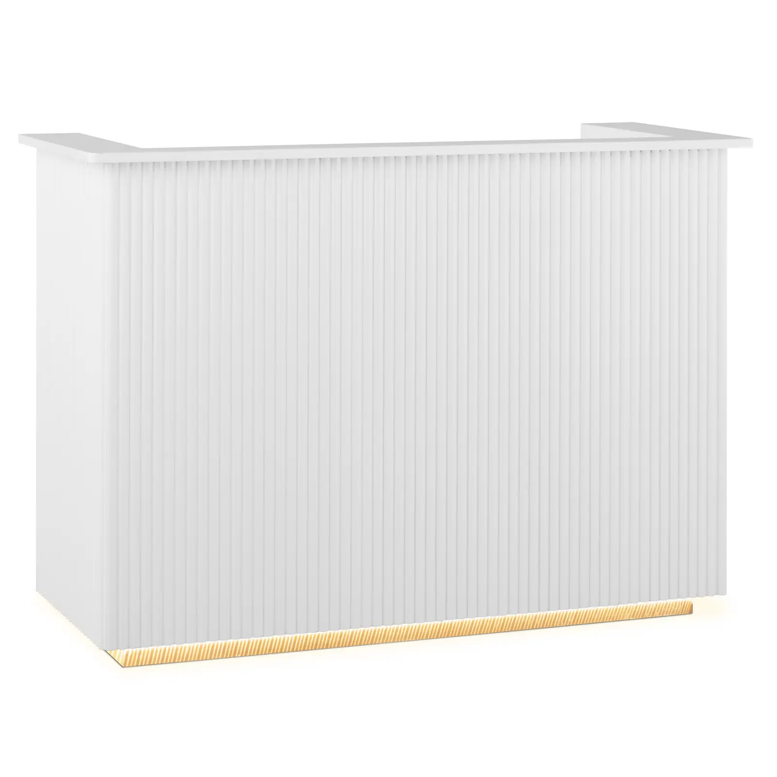 Birou de recepție - cu iluminare indirectă - cu încuietoare - raft pentru tastatură extensibil - Imaginea produsului