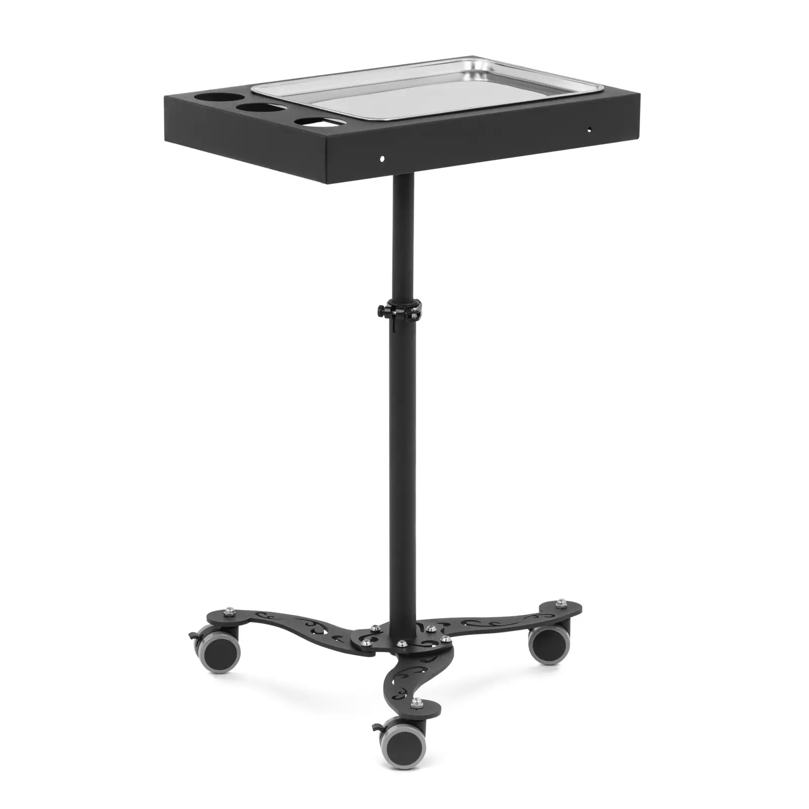 Tatoveringsbord - høydejusterbart - mobilt - 45 x 35 x 62 - 100 cm