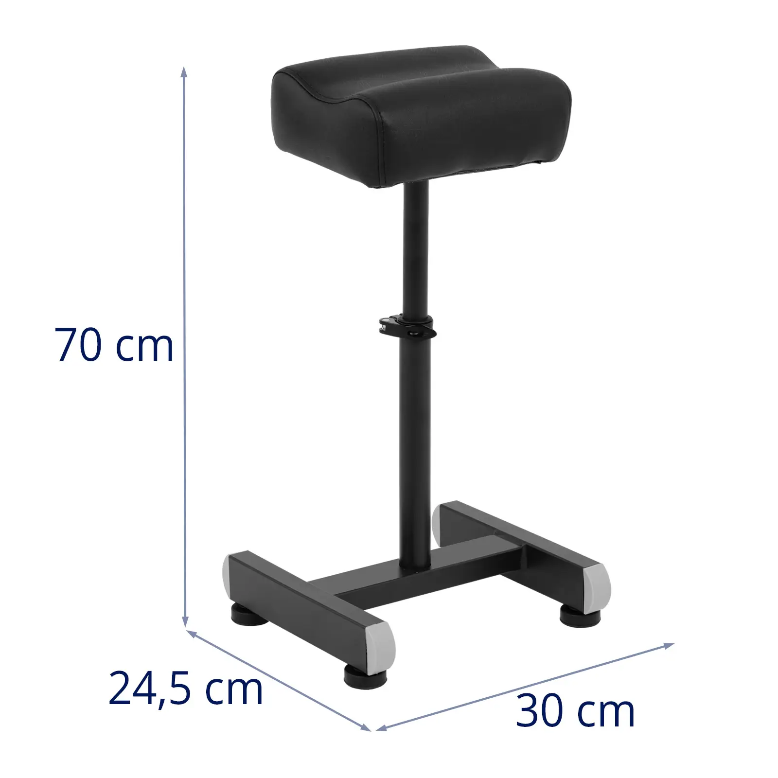 Podnožka na tetování - výškově nastavitelná - 31 x 27 x 42–66 cm (Hmotnost: 2.92 kg)
