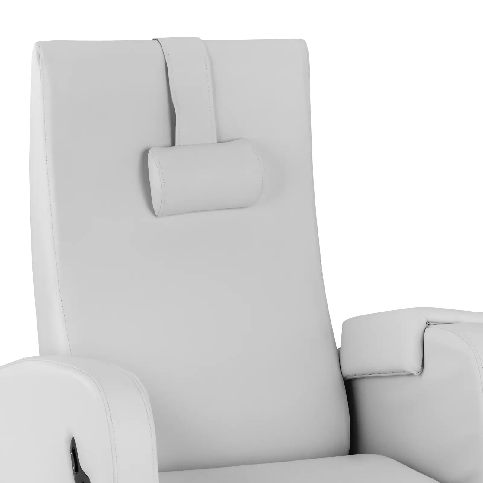 Sillón de pedicura eléctrico - con baño de pies - 115 W - 200 kg - blanco