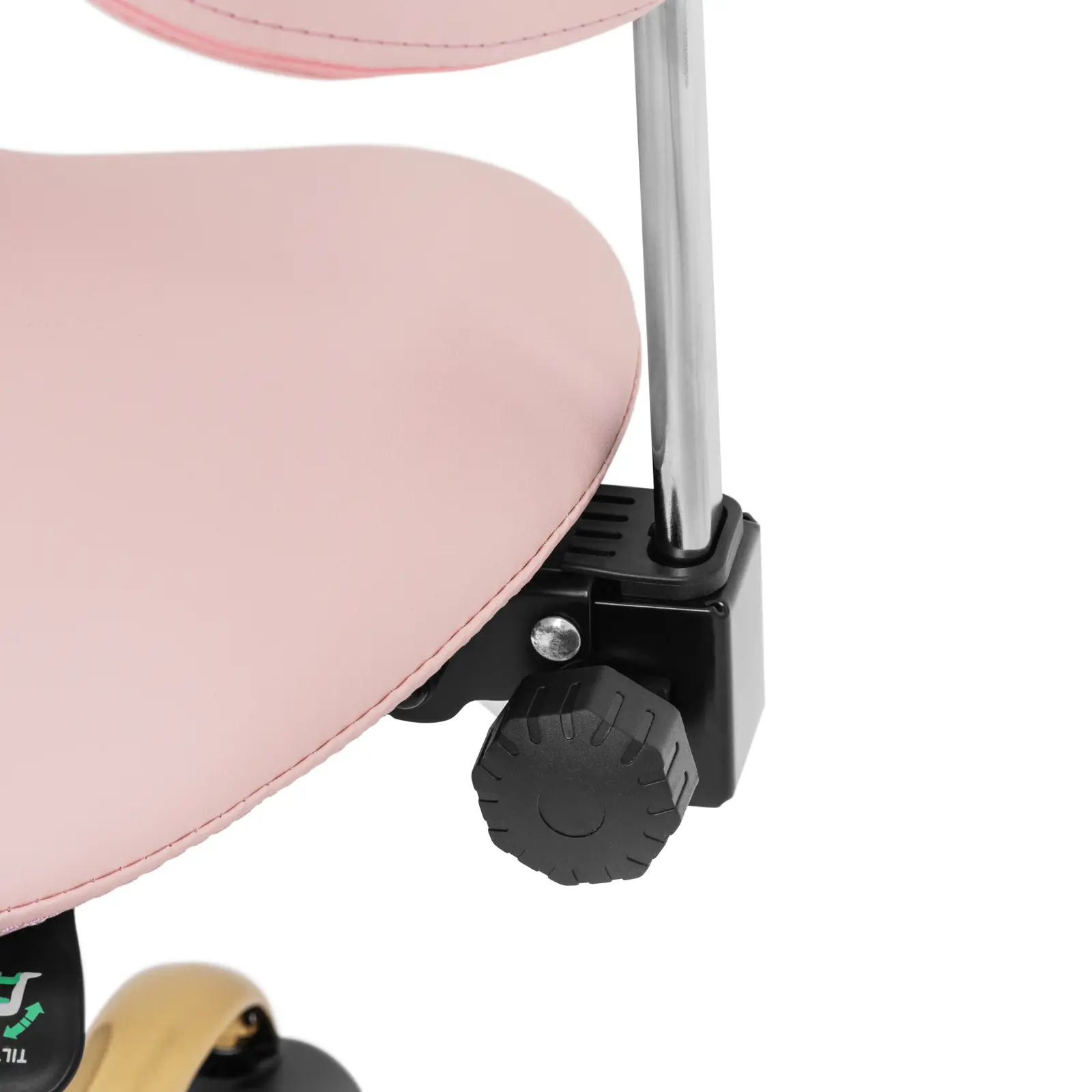 Siège selle - 55 - 69 cm - 150 kg - rose clair/doré