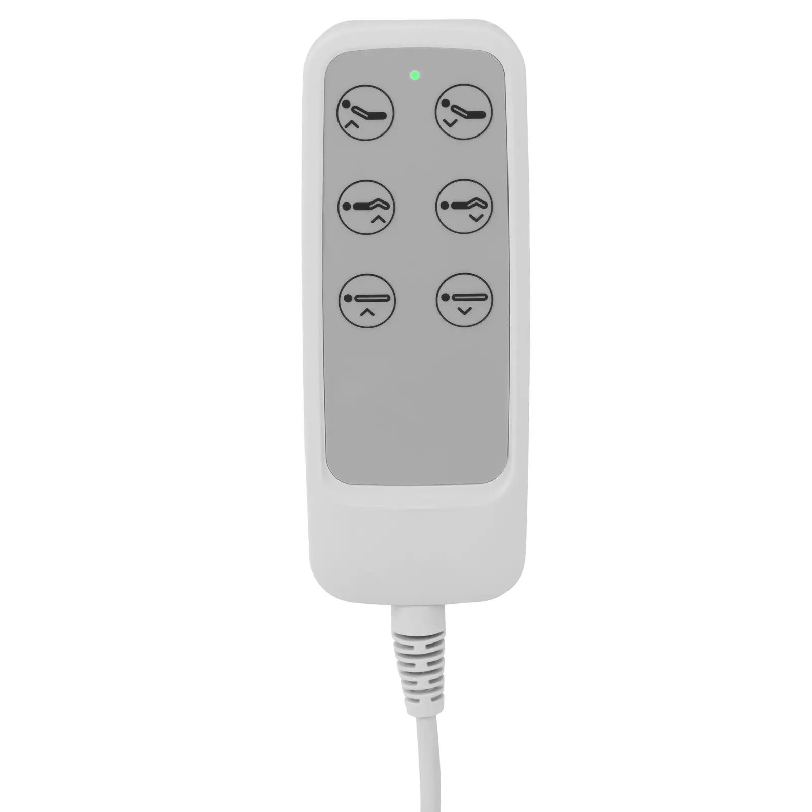 Kozmetické lehátko - 200 W - 3 motory - 175 kg - diaľkové ovládanie - biele