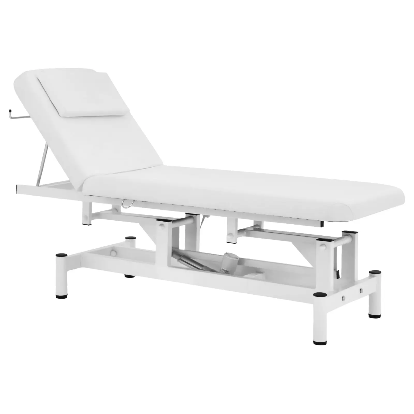 Fauteuil esthétique - 50 W - 185 x 63 x 47 - 90 cm - 150 kg - blanc