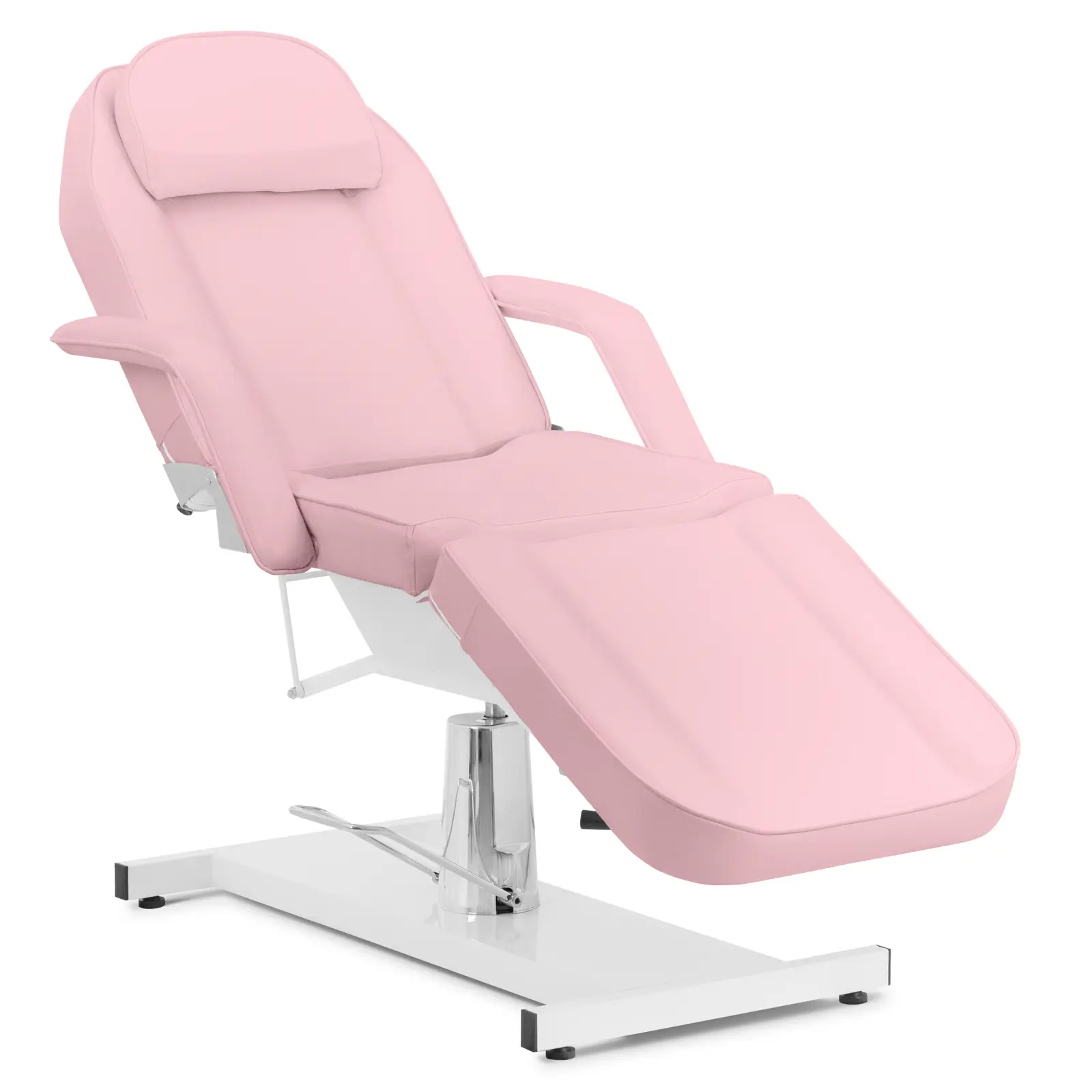 Fauteuil d'esthétique - 180 x 58 x 66 - 76 cm - 200 kg - rose
