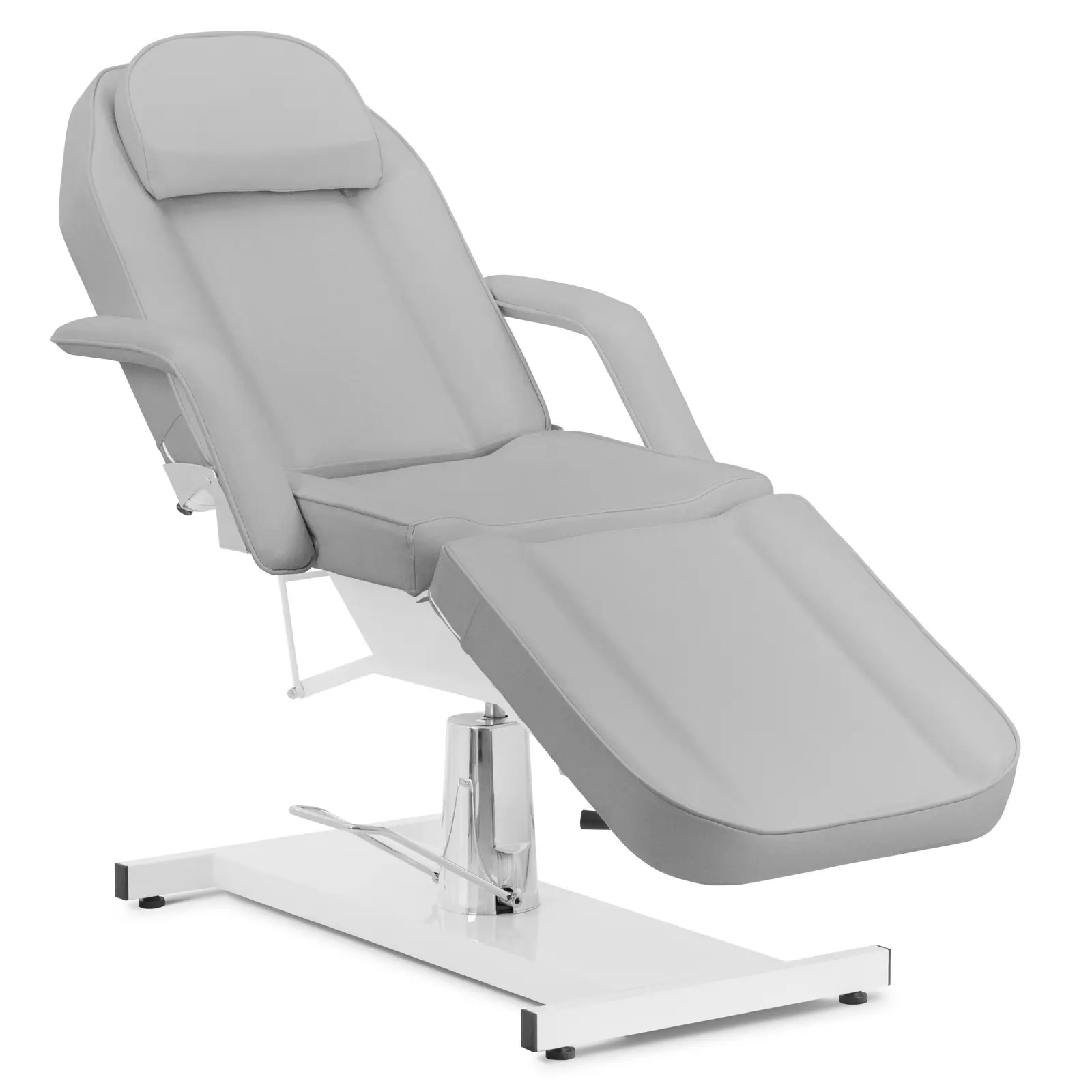 Izdelki sekundarne kakovosti Lepotna postelja - 180 x 58 x 66 - 76 cm - 200 kg - siva - Slika izdelka