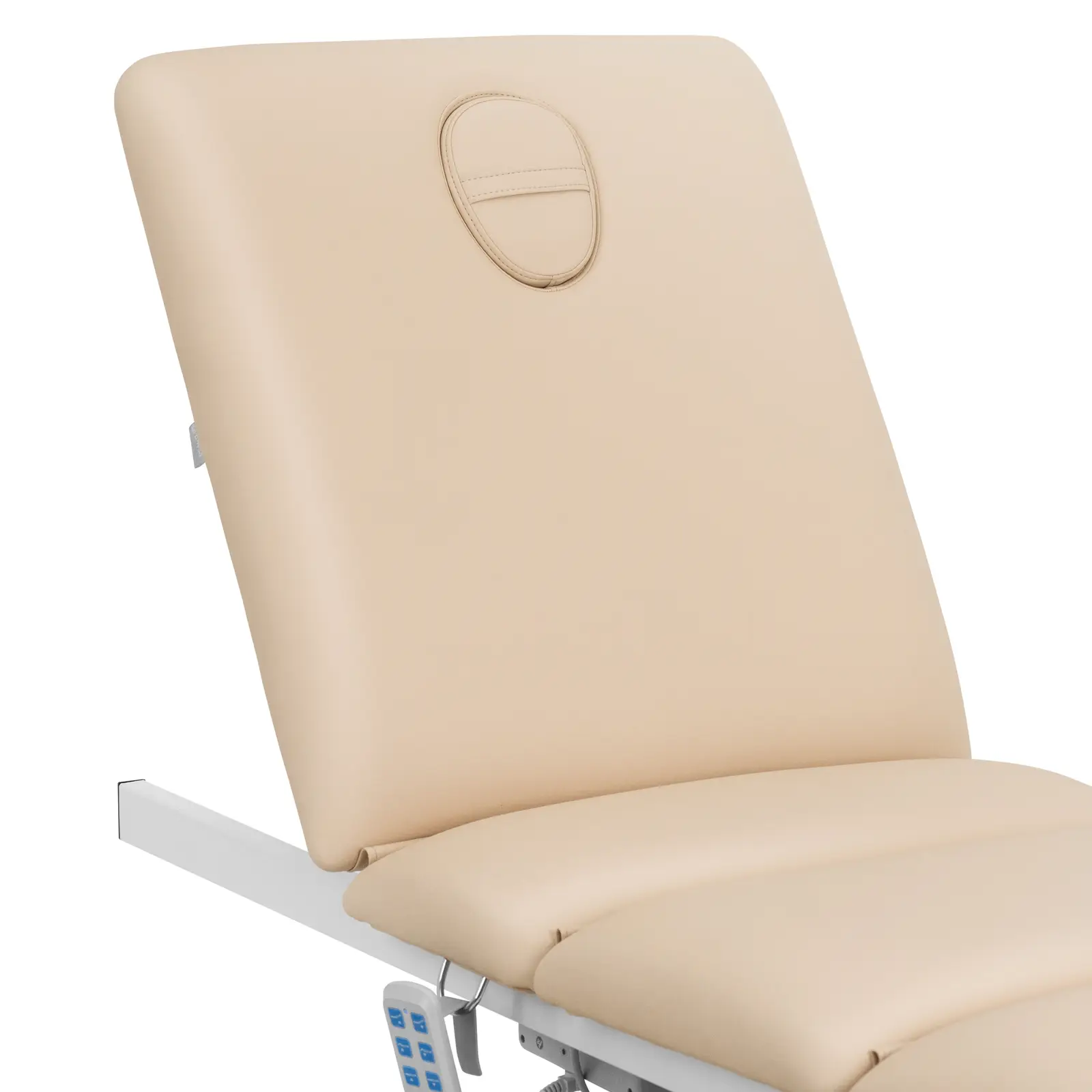 Kosmetické lehátko - 300 W - 190 x 65 x 60 - 76 cm - 200 kg - béžová/zlatá (Napájecí kabel: 2 m)