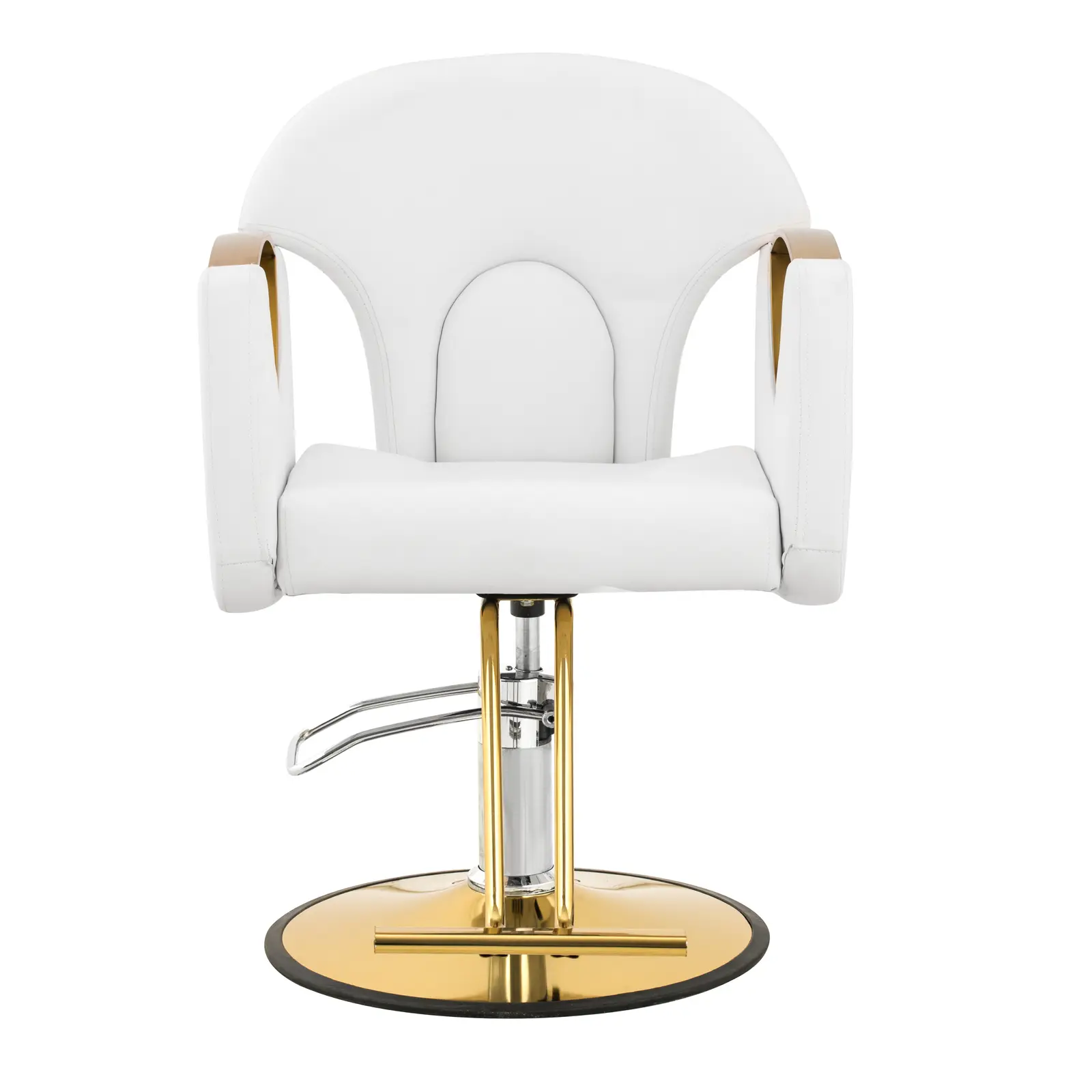 Factory second Salon Chair with Footrest - 55 - 65 cm - 180 kg - white