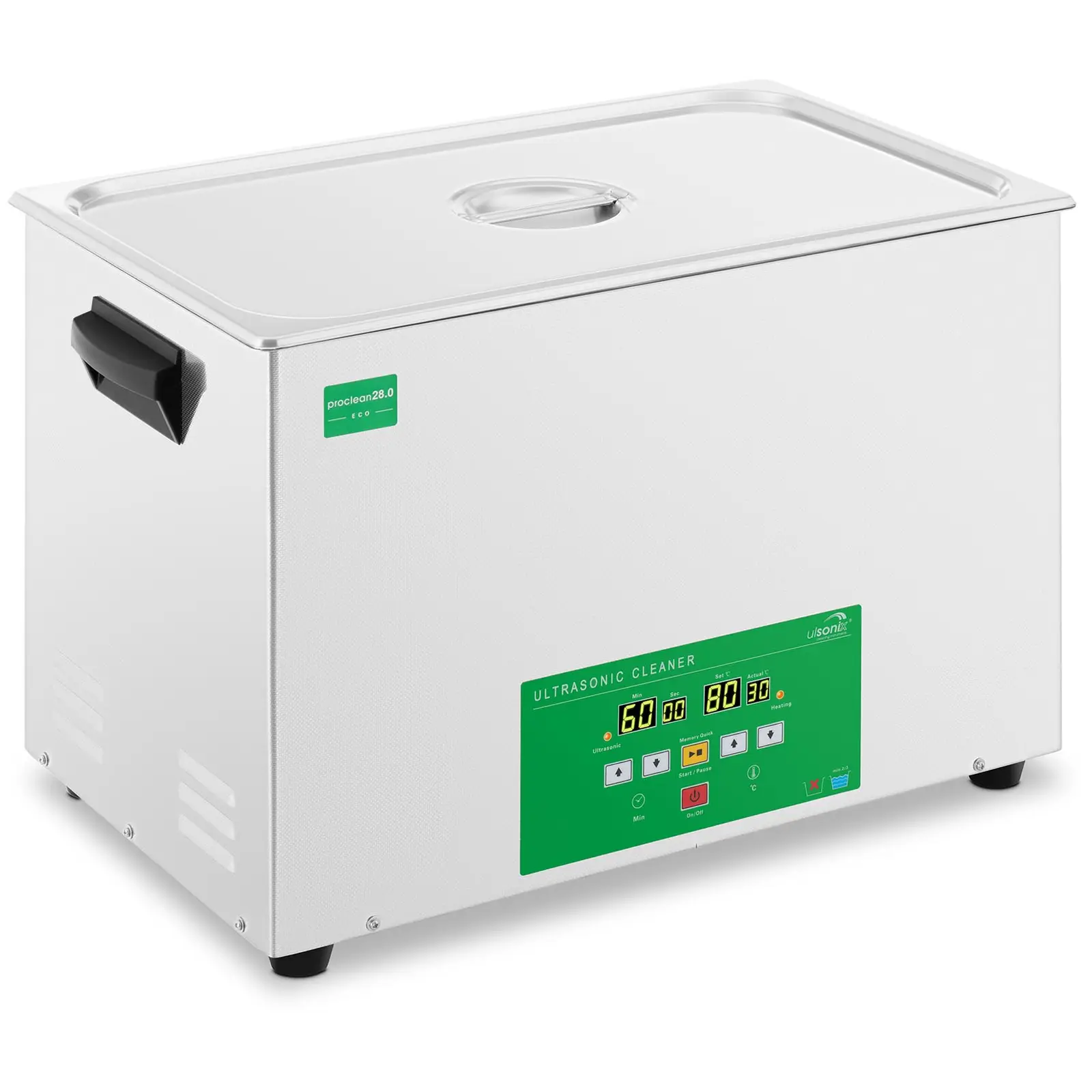 Nettoyeur ultrason - 28 litres - 480 W - Memory Quick Eco