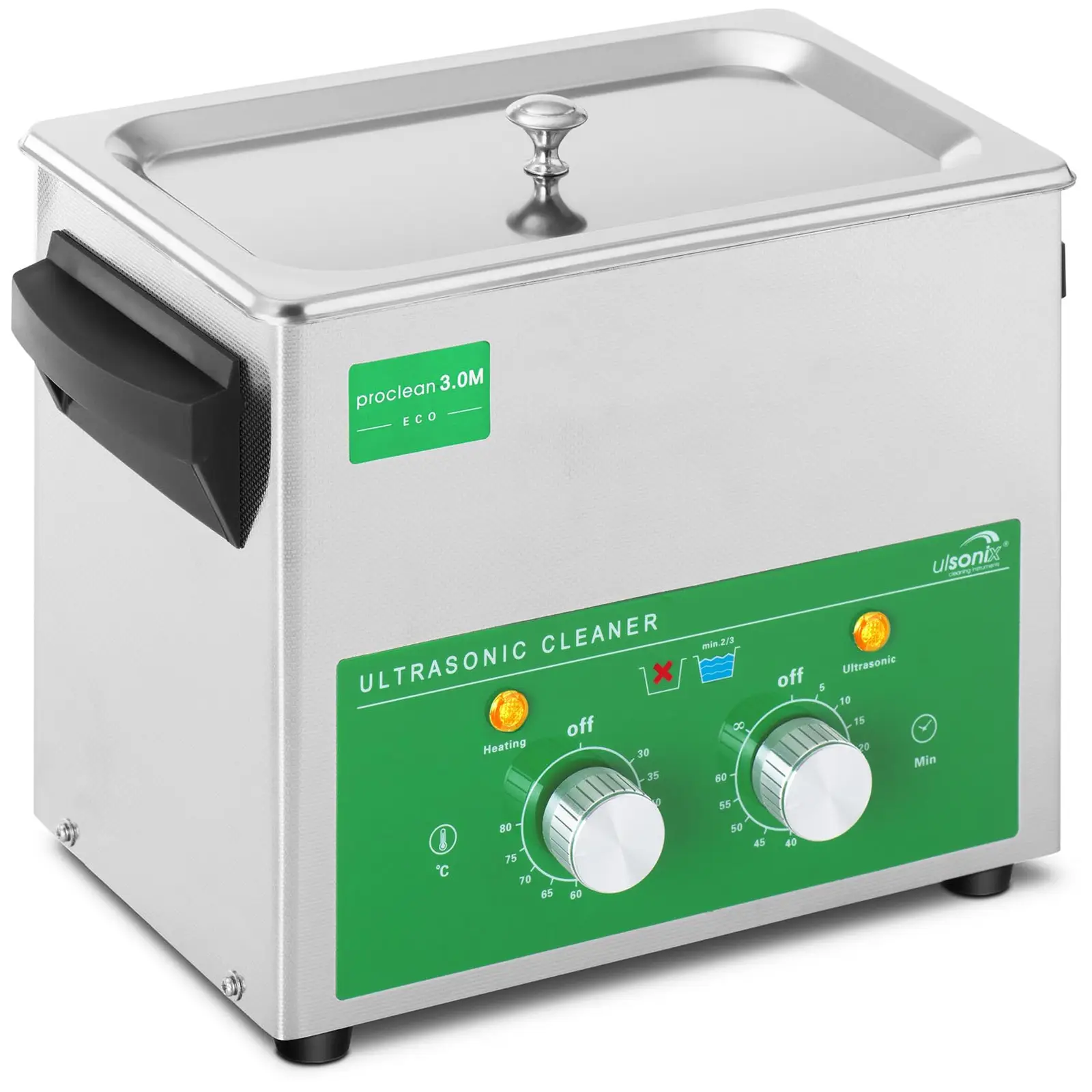 Ultrasonic Cleaner - 3 Litres - 80 W - Basic Eco