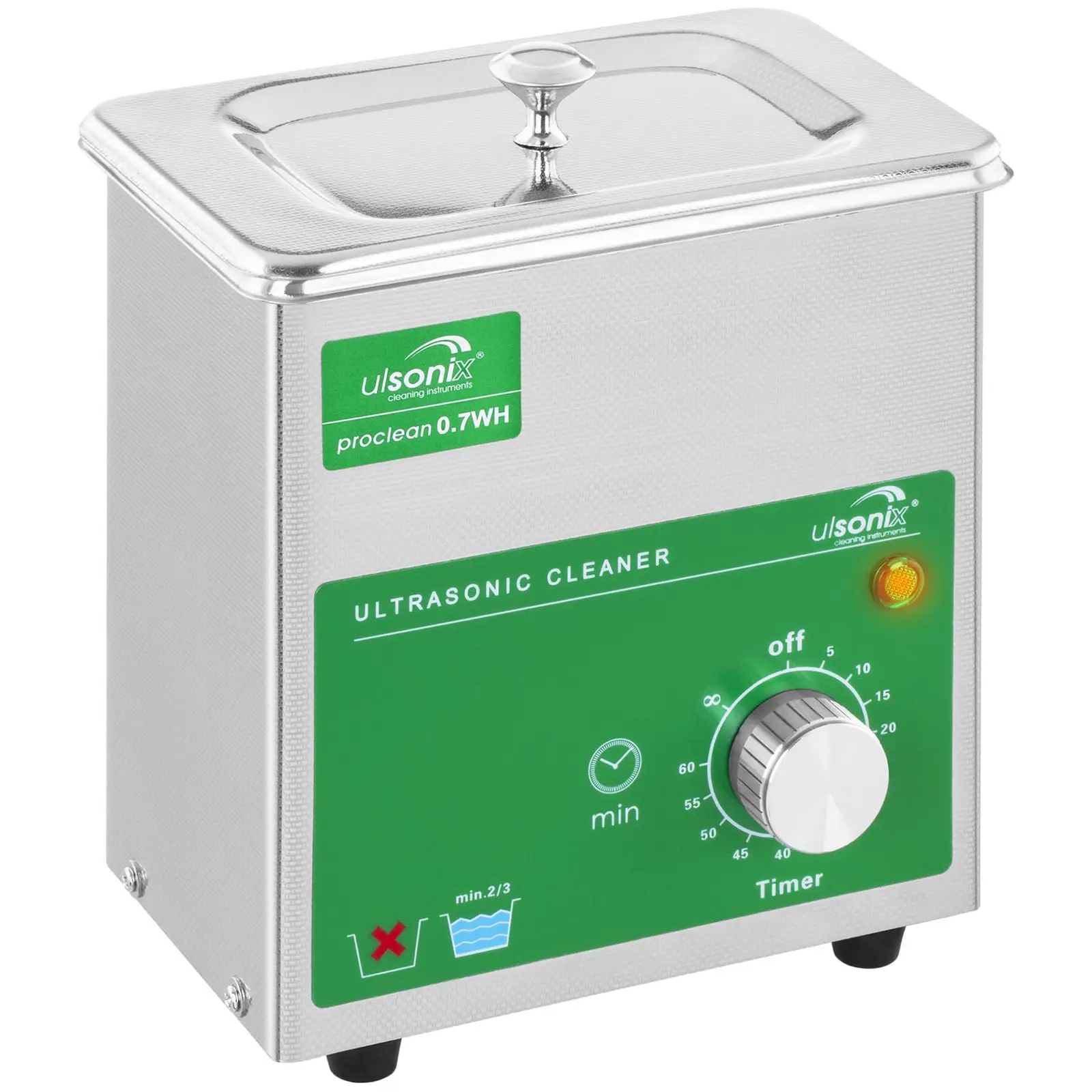 Ultrazvuková čistička - 0,7 l - 40 kHz - 60 W