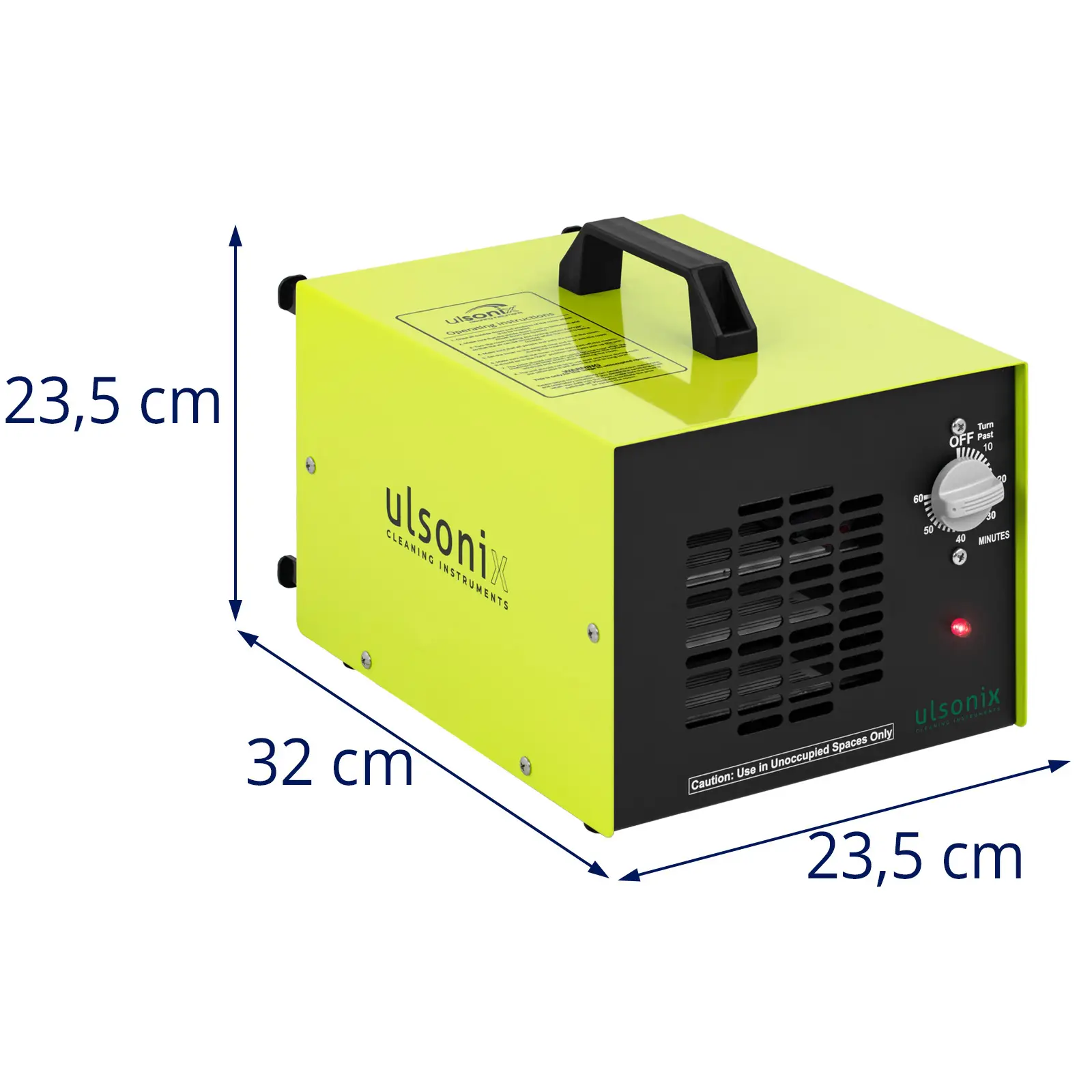 Générateur d’ozone - 20 000 mg/h - 205 W (Ventilateur: 170 m³/h)