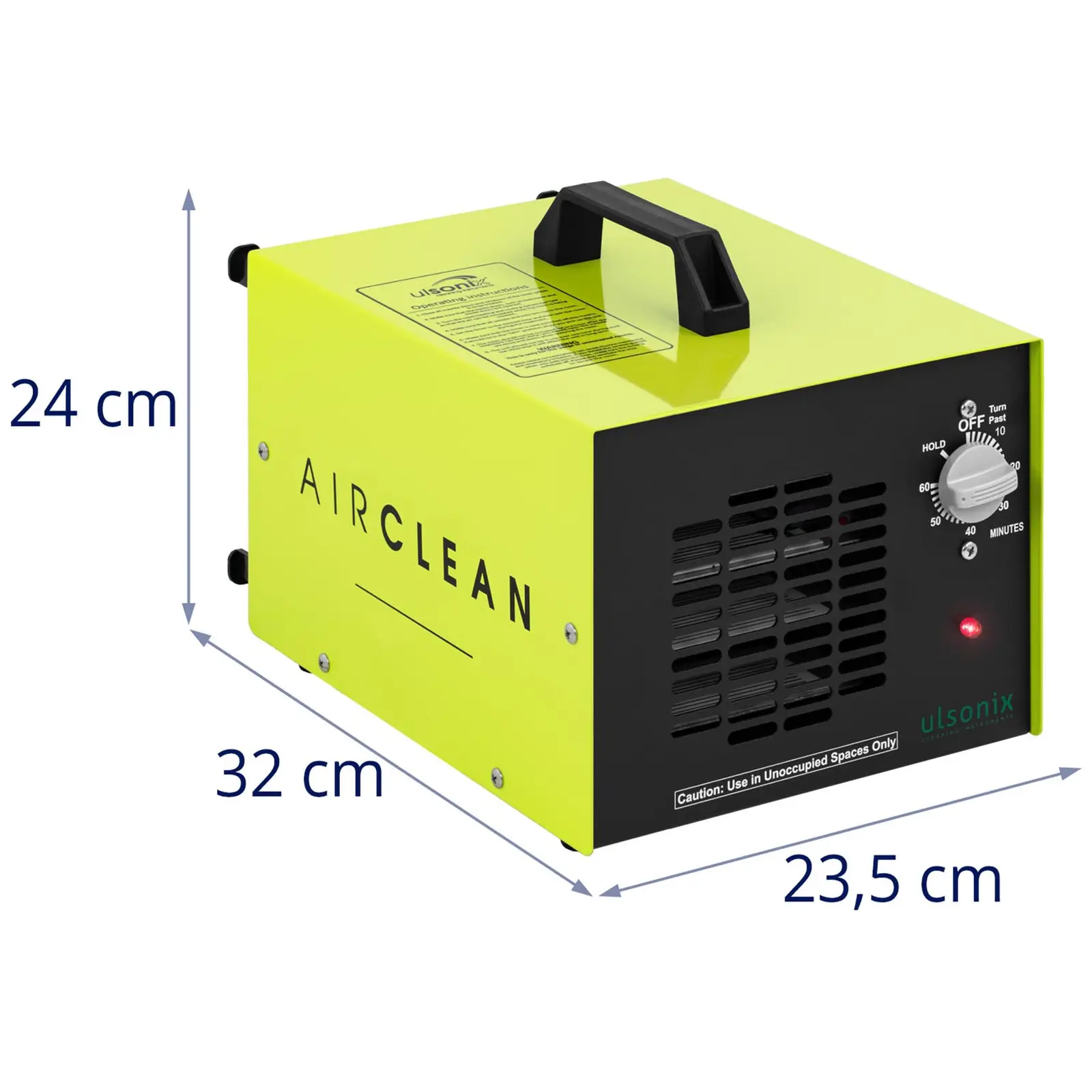 Ozonový generátor - 7000 mg/h - 98 wattů