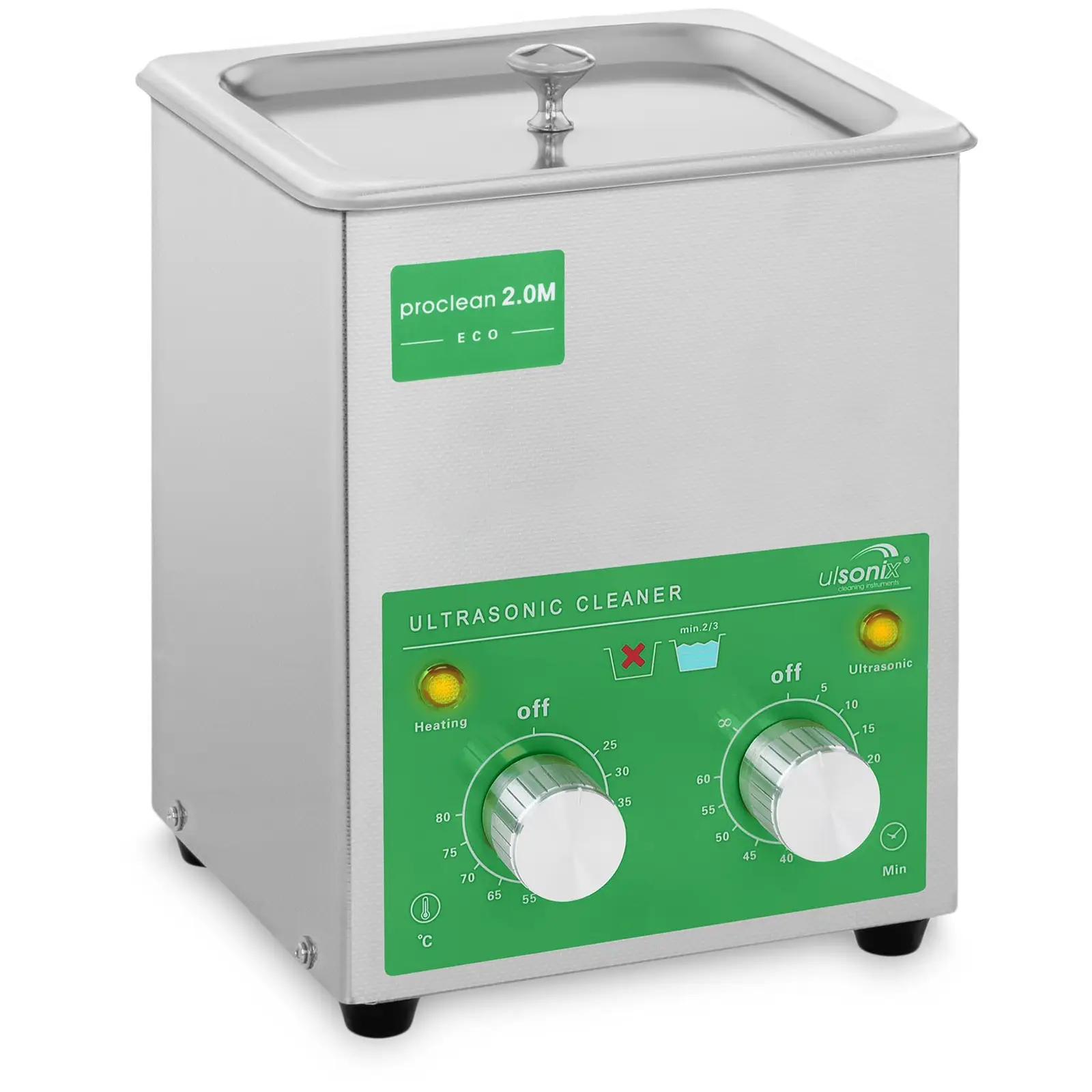 Ultrasonic Cleaner - 2 Litres - 60 W - Basic Eco