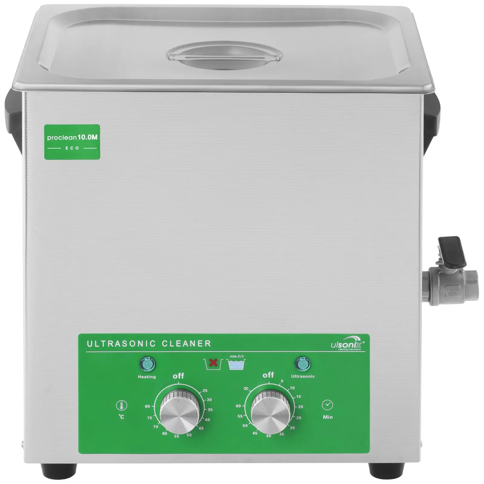 Ultrazvuková čistička - 10 l - 40 kHz - 240 W (Počet sond: 3)