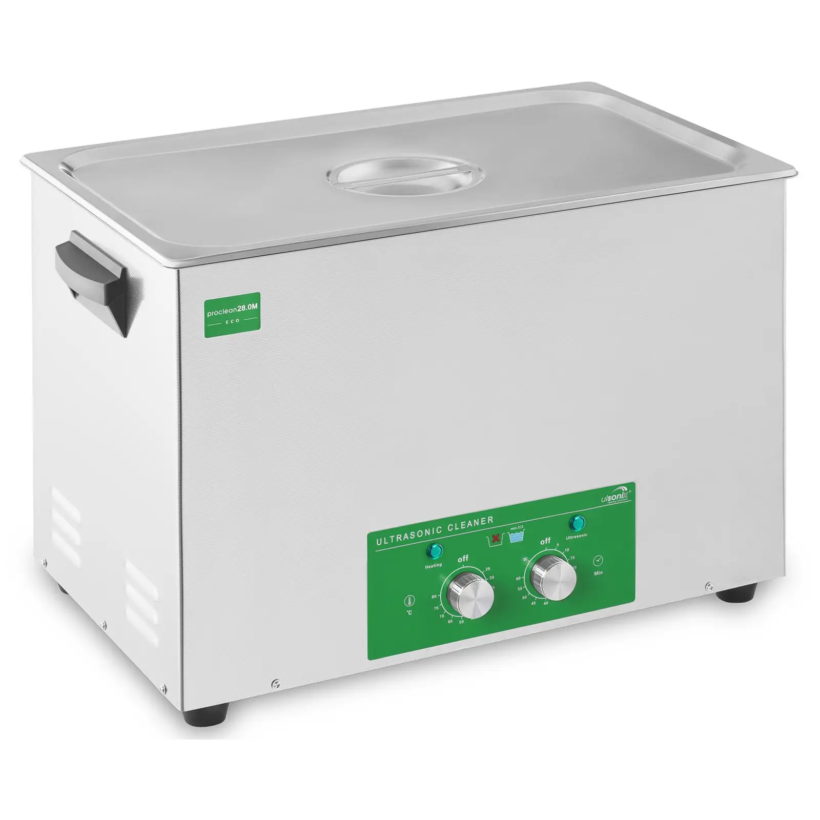 Levně Ultrazvuková čistička 28 l 480 W Basic eco - Ultrazvukové čističky ulsonix