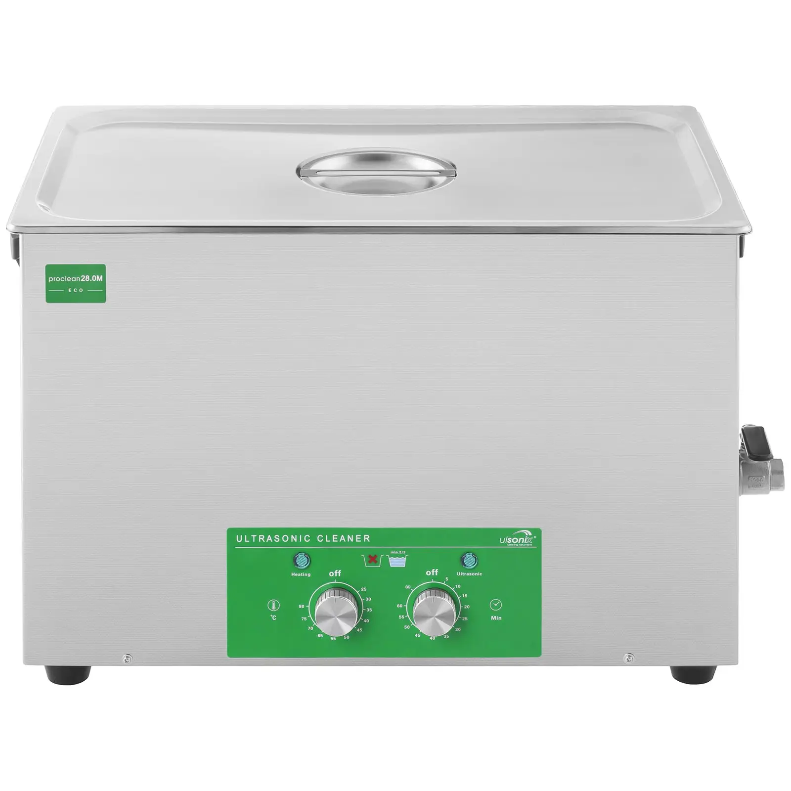 Ultrazvočni čistilec - 28 litrov - 480 W - Basic Eco