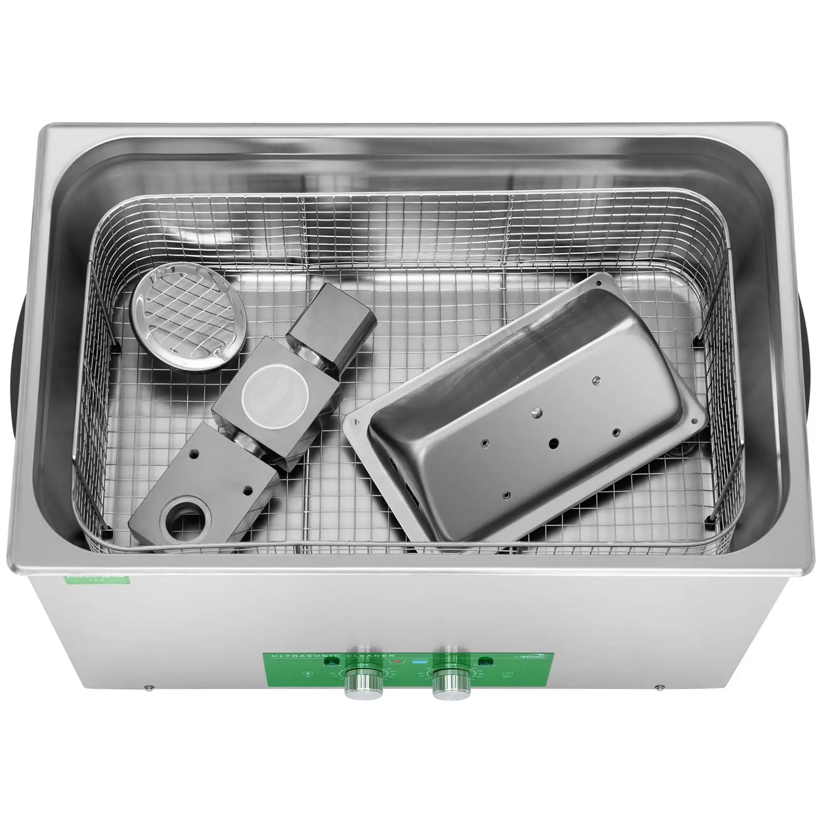 Nettoyeur ultrason - 28 litres - 480 watts - Basic Eco (Fonction Puls (pulsation): Non)