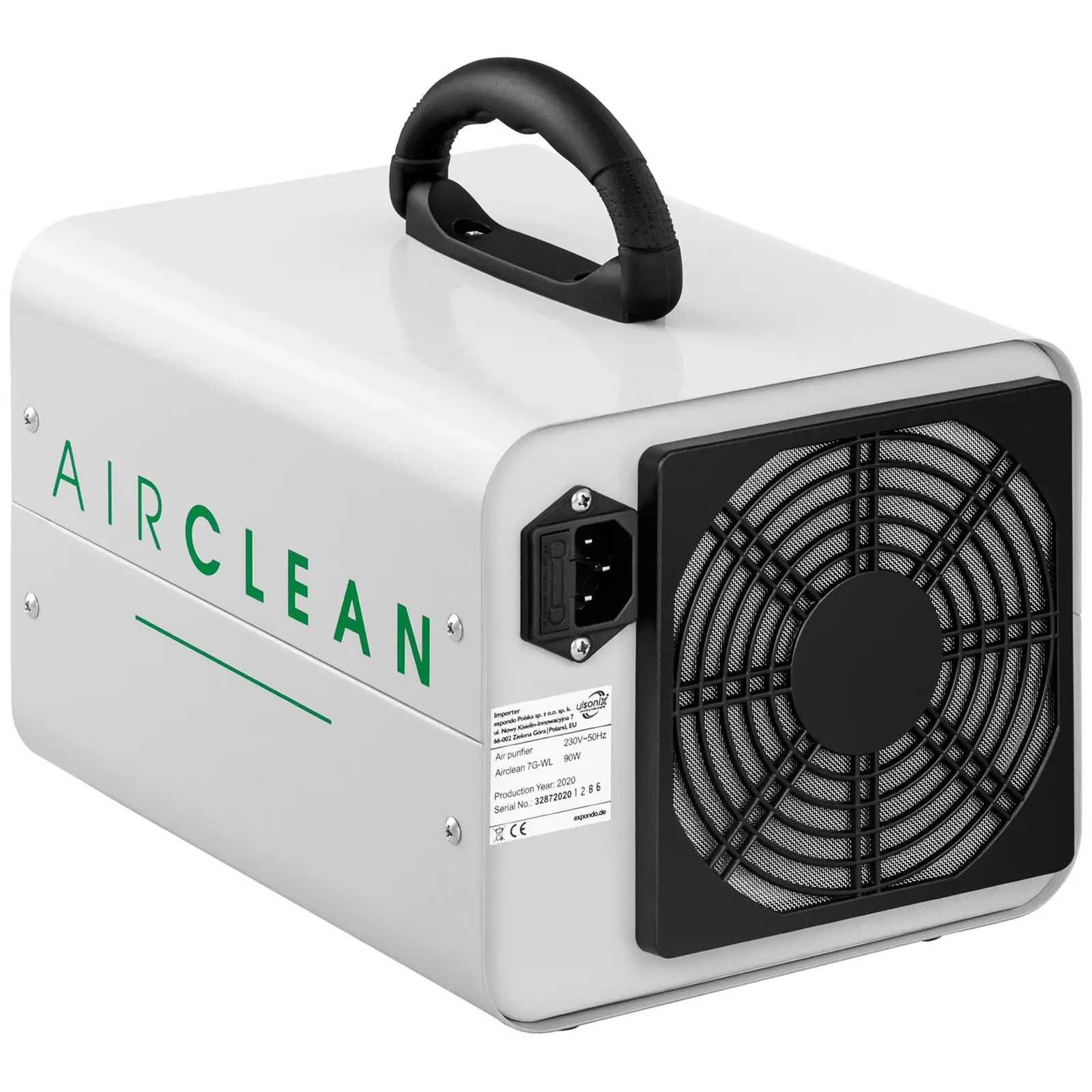 Générateur d'ozone - 7 000 mg/h - 100 W (Zone couverte: 700 m²)