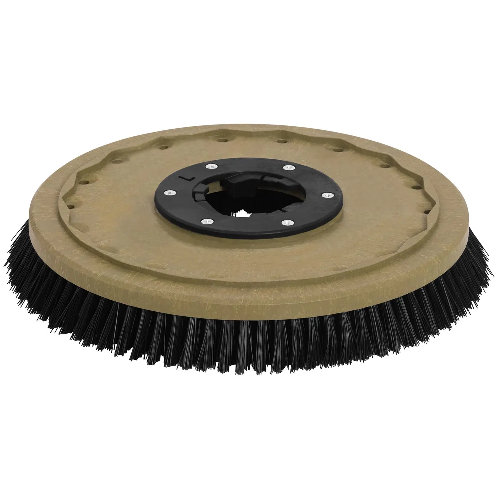Cepillo para máquina pulidora - 44 cm (Color: Negro)