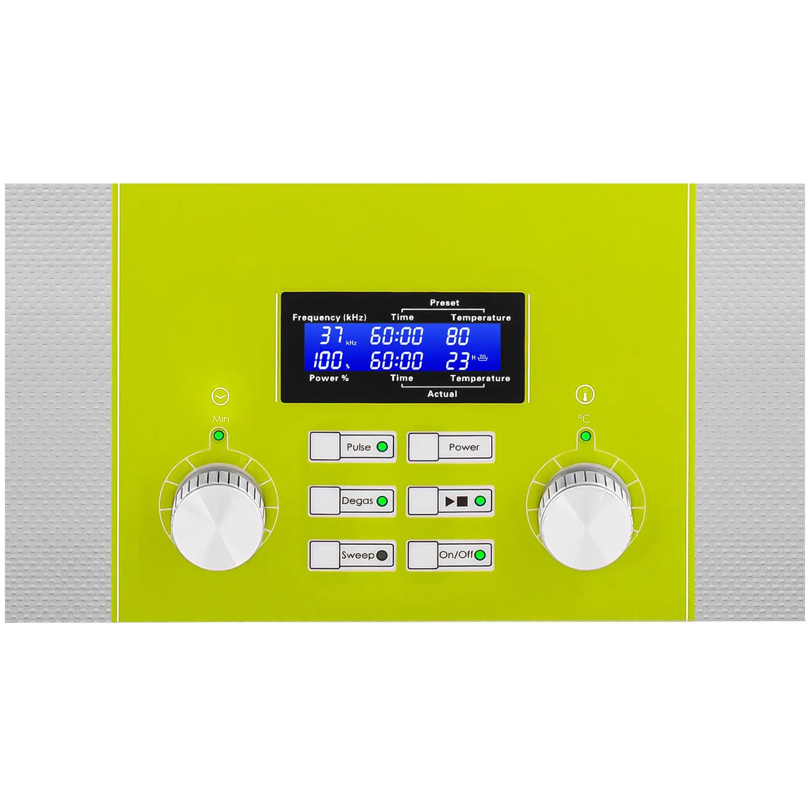 Ultrazvuková čistička - 6 l - 37 kHz - 240 W - Degas - Memory - Sweep - Pulse (Časovač: Ano)
