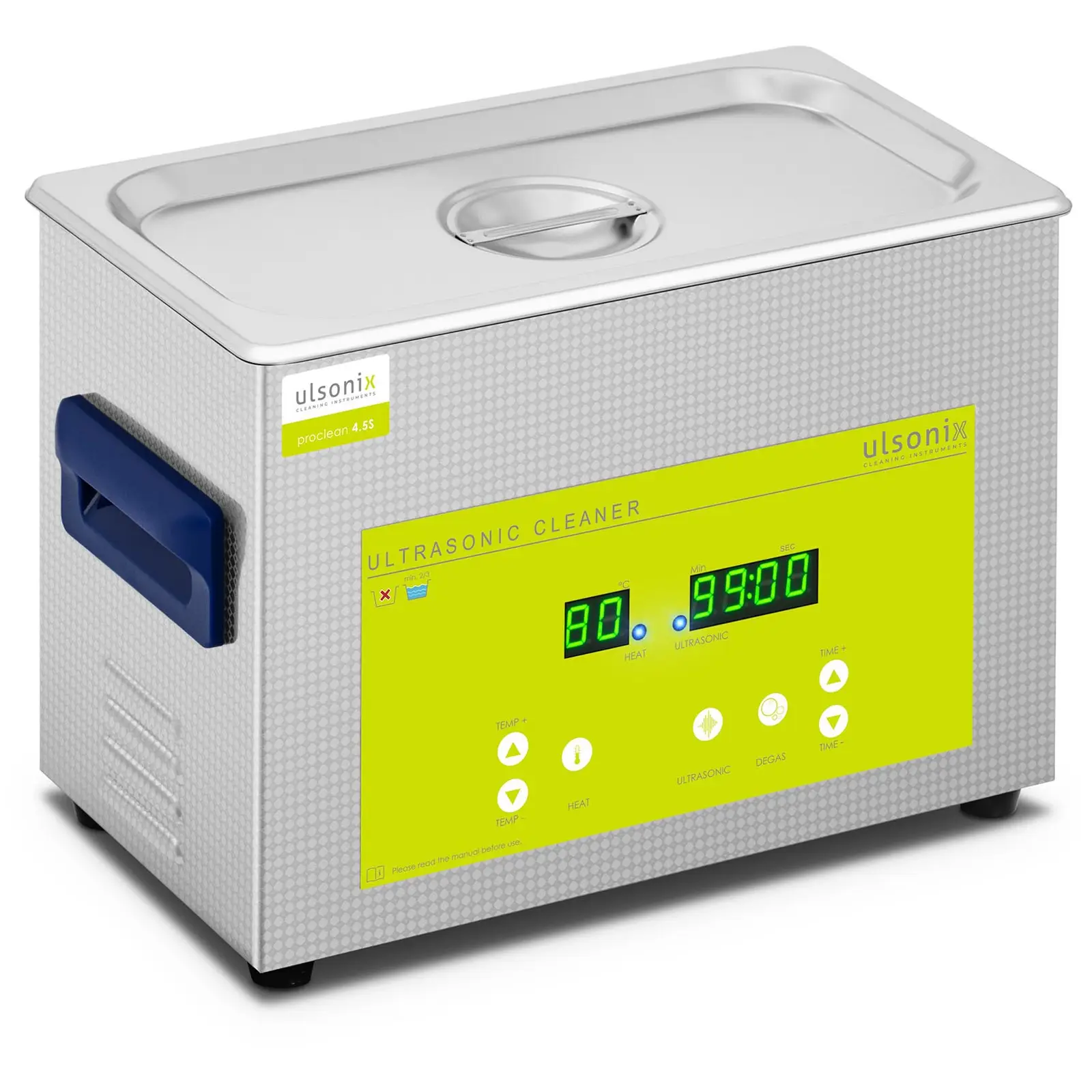Ultrazvuková čistička - 4,5 l - 40 kHz - 120 W - Degas - Memory
