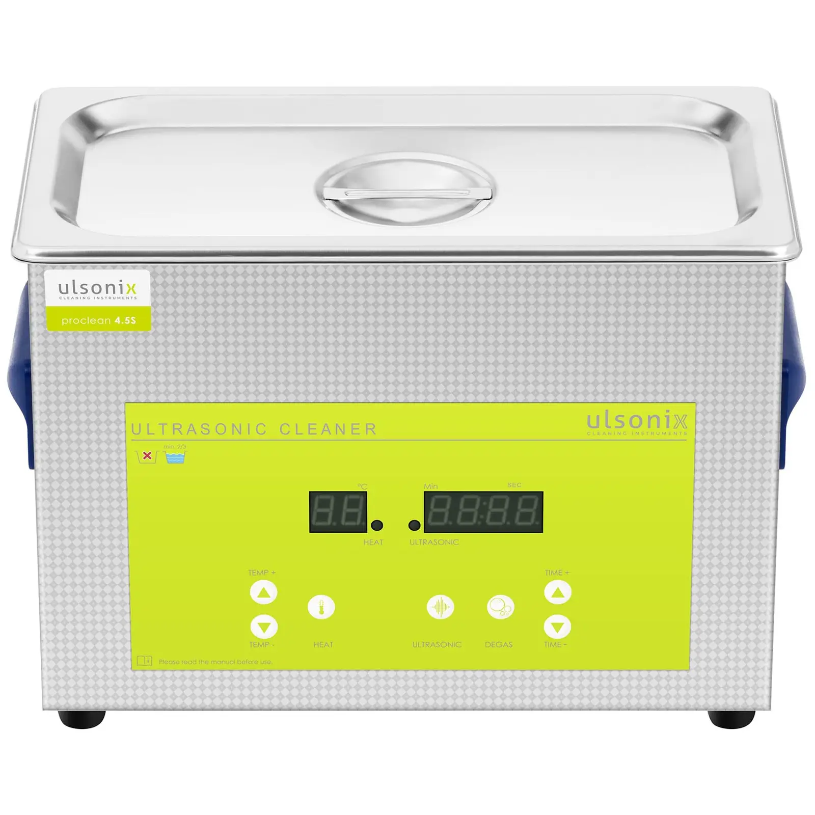 Ultrazvuková čistička - 4,5 l - 40 kHz - 120 W - Degas - Memory (Objem: 4.5 l)