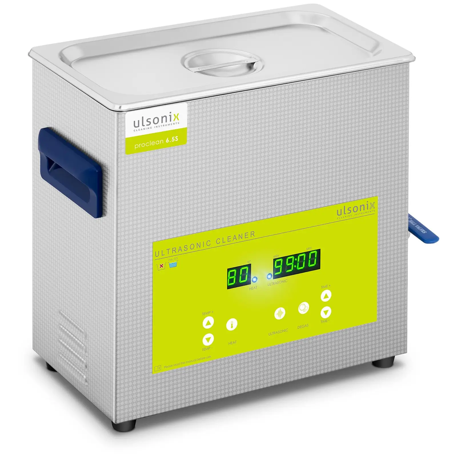 Ultrazvuková čistička - 6,5 l - 40 kHz - 180 W - Degas - Memory