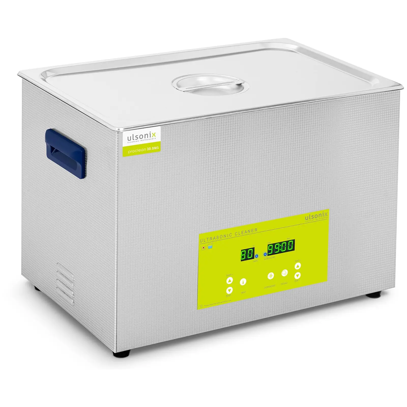 Ultraschallreiniger - 30 l - 40 kHz - 600 W - Degas - Memory 