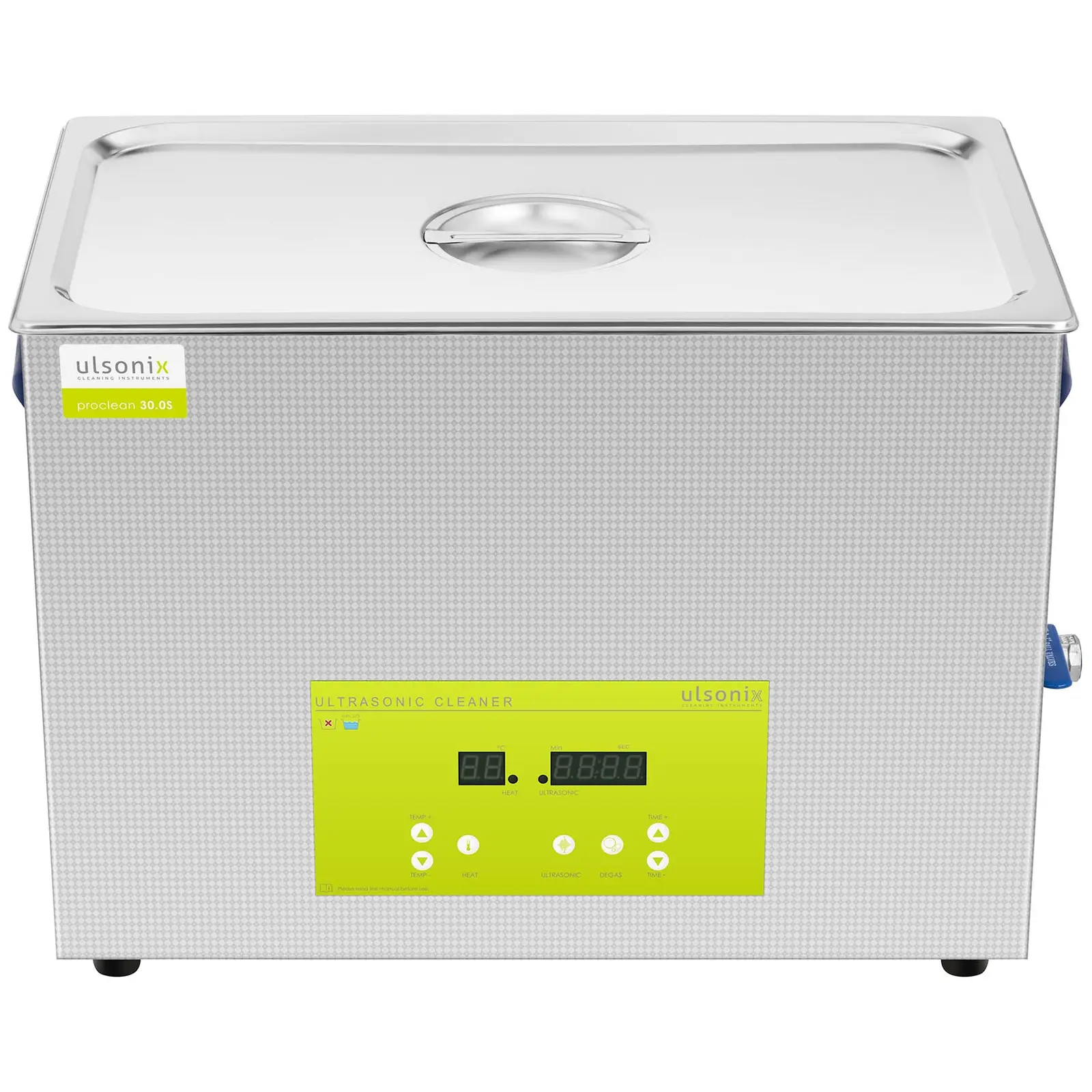 Ultraschallreiniger - 30 l - 40 kHz - 600 W - Degas - Memory 