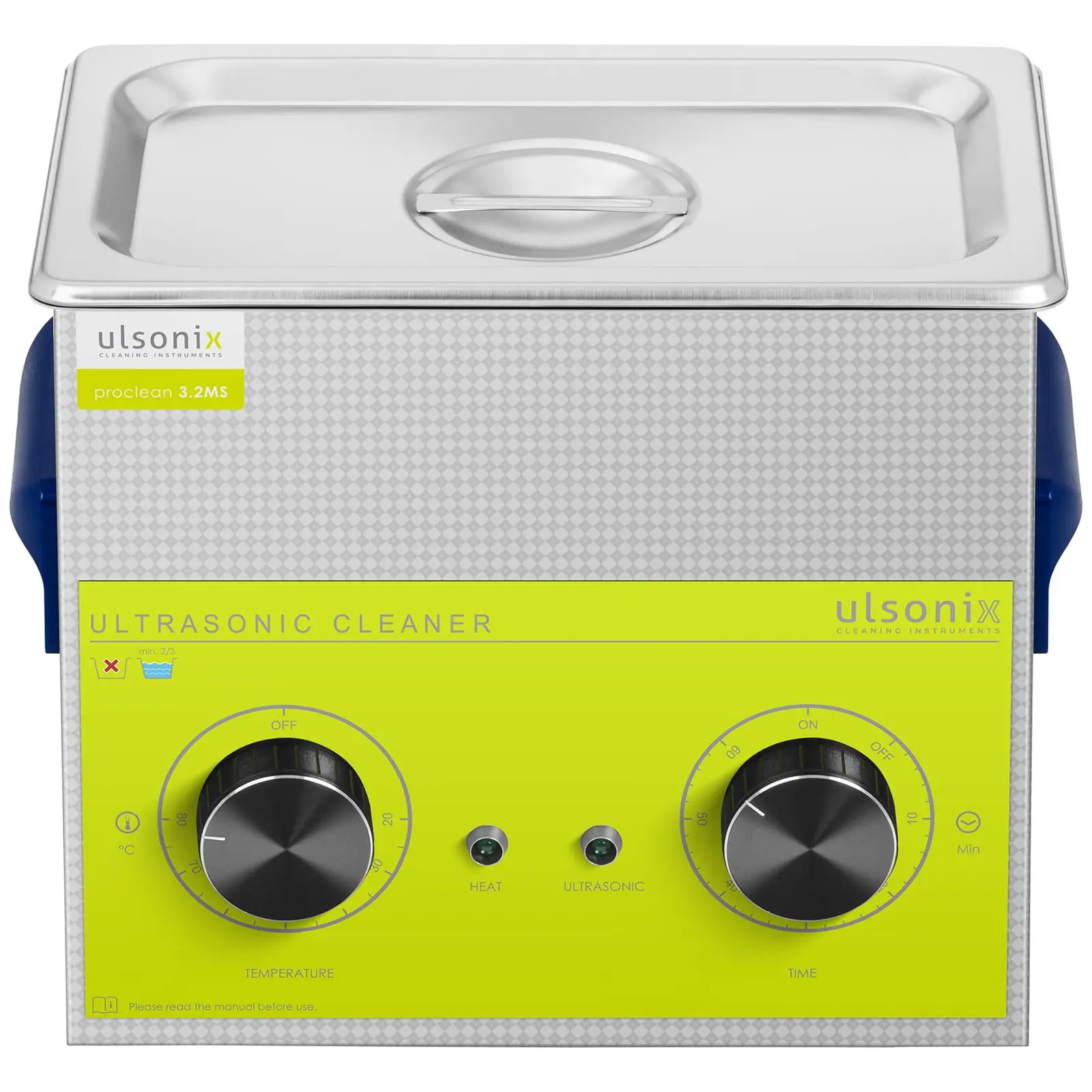 Ultrazvuková čistička - 3,2 l - 40 kHz - 120 W (Objem: 3.2 l)