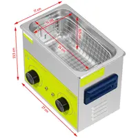 Lavadora ultrassónica - 3,2 l - 2 x 60 W