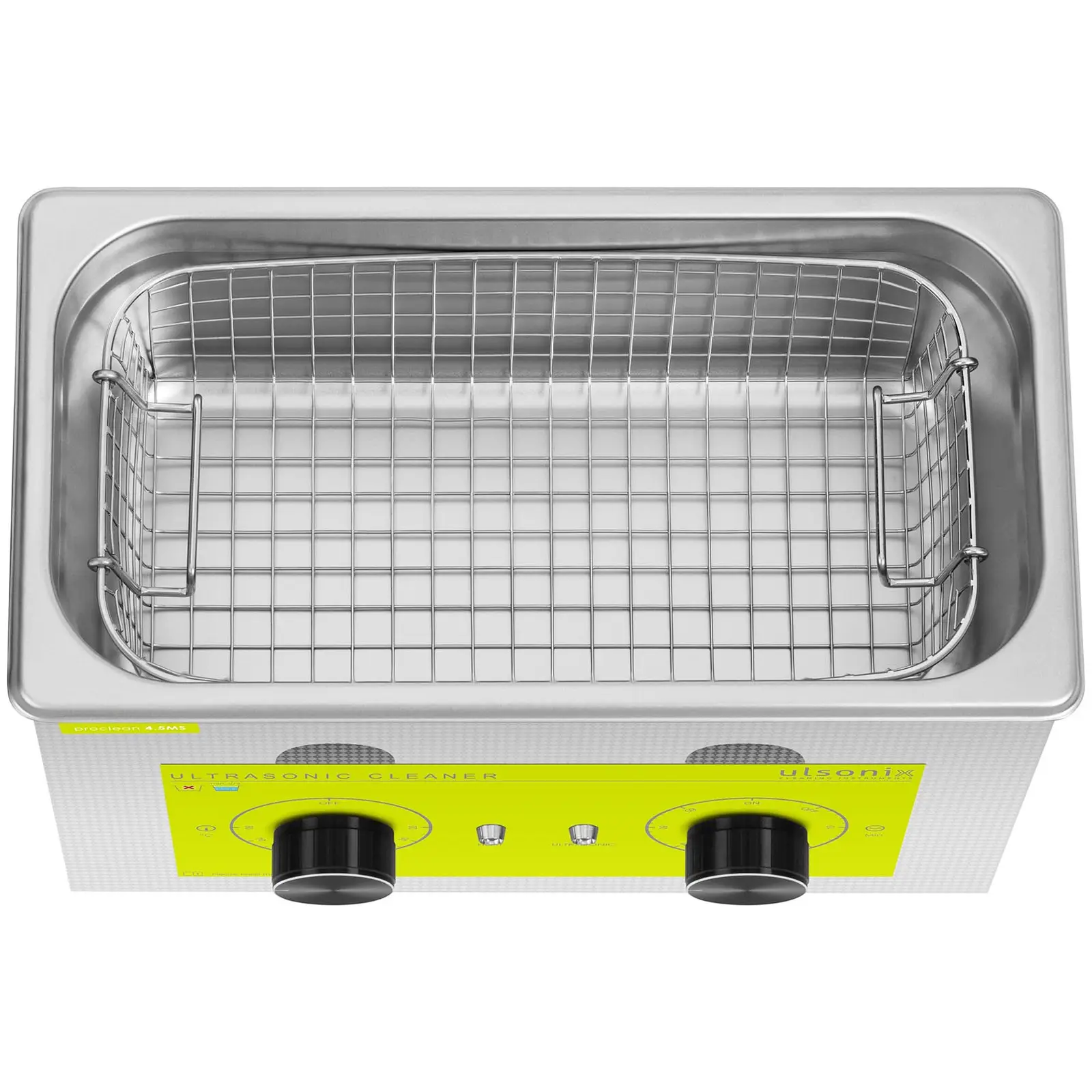 Nettoyeur à ultrasons - 4,5 litres - 120 watts (Minuterie: Oui)