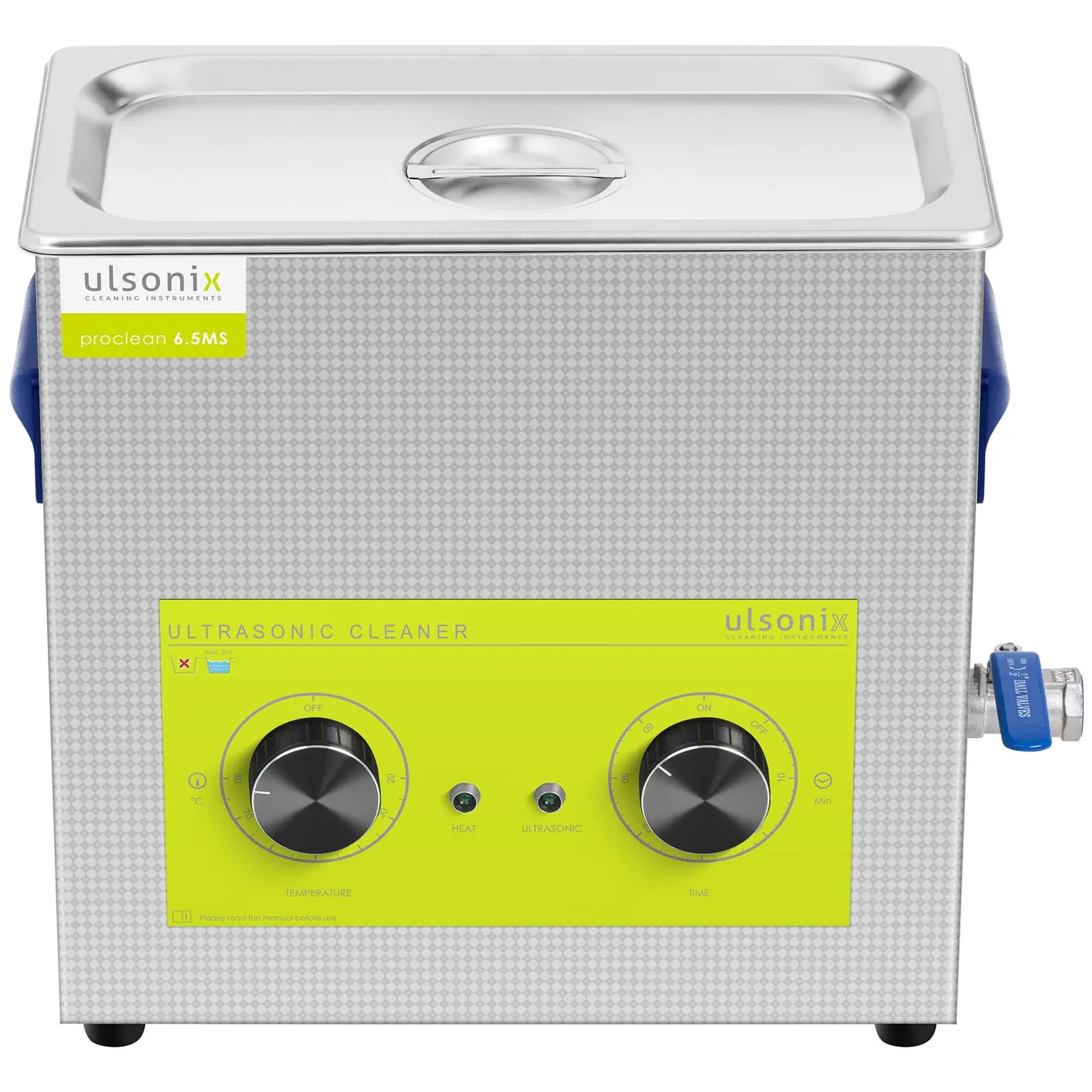 Ultrazvuková čistička - 6,5 l - 40 kHz - 180 W (Objem: 6.5 l)