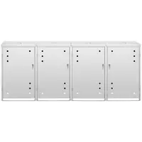 Bin Storage Box - 4 x 240 L - horizontal air slots