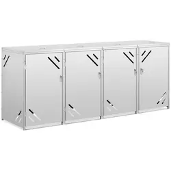 Bin Storage Box - 4 x 240 L - diagonal air slots