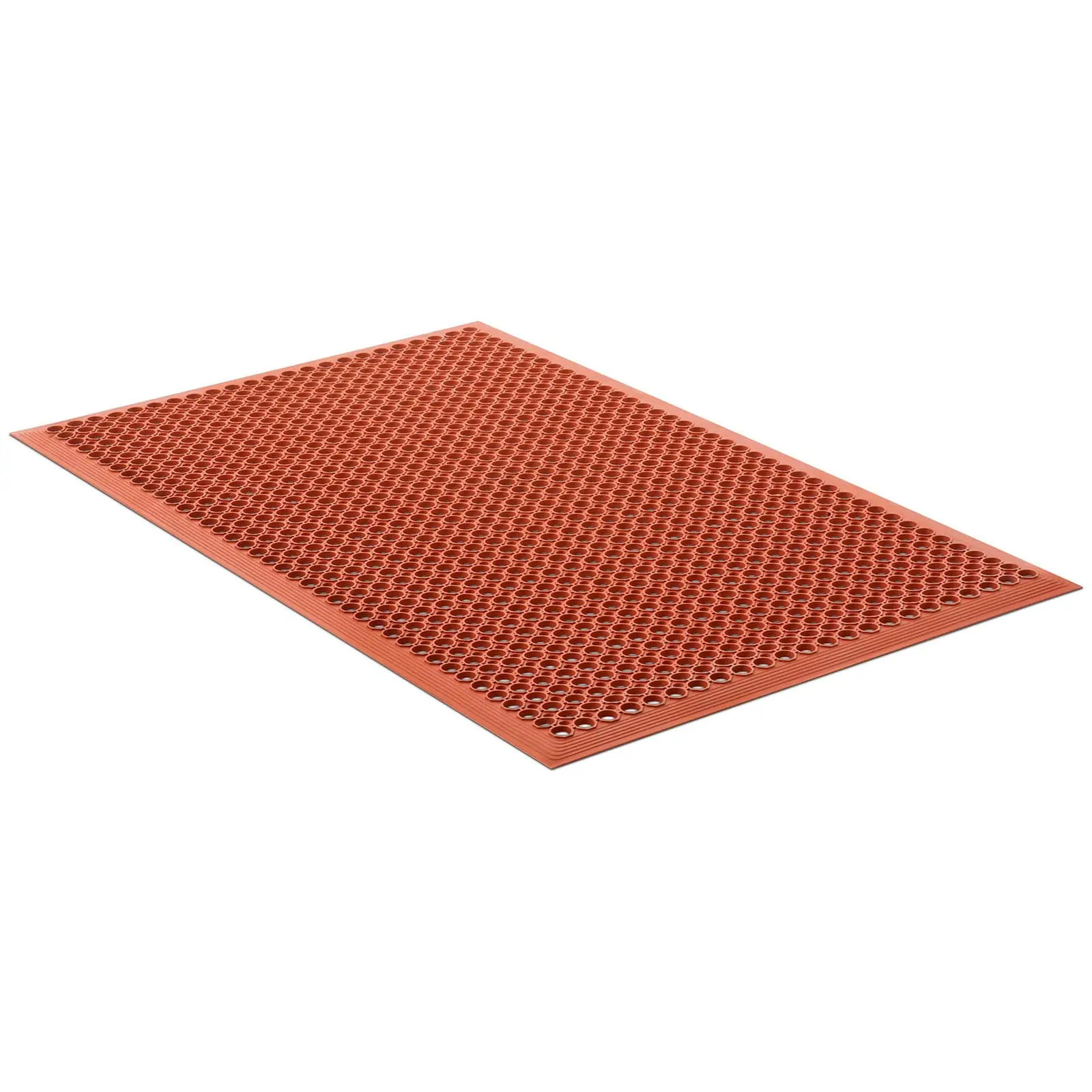 Rubber Mat - 153 x 92 x 1 cm - red