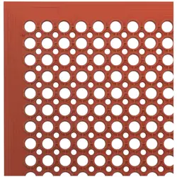 Gumiszőnyeg - 153 x 92 x 1 cm - piros